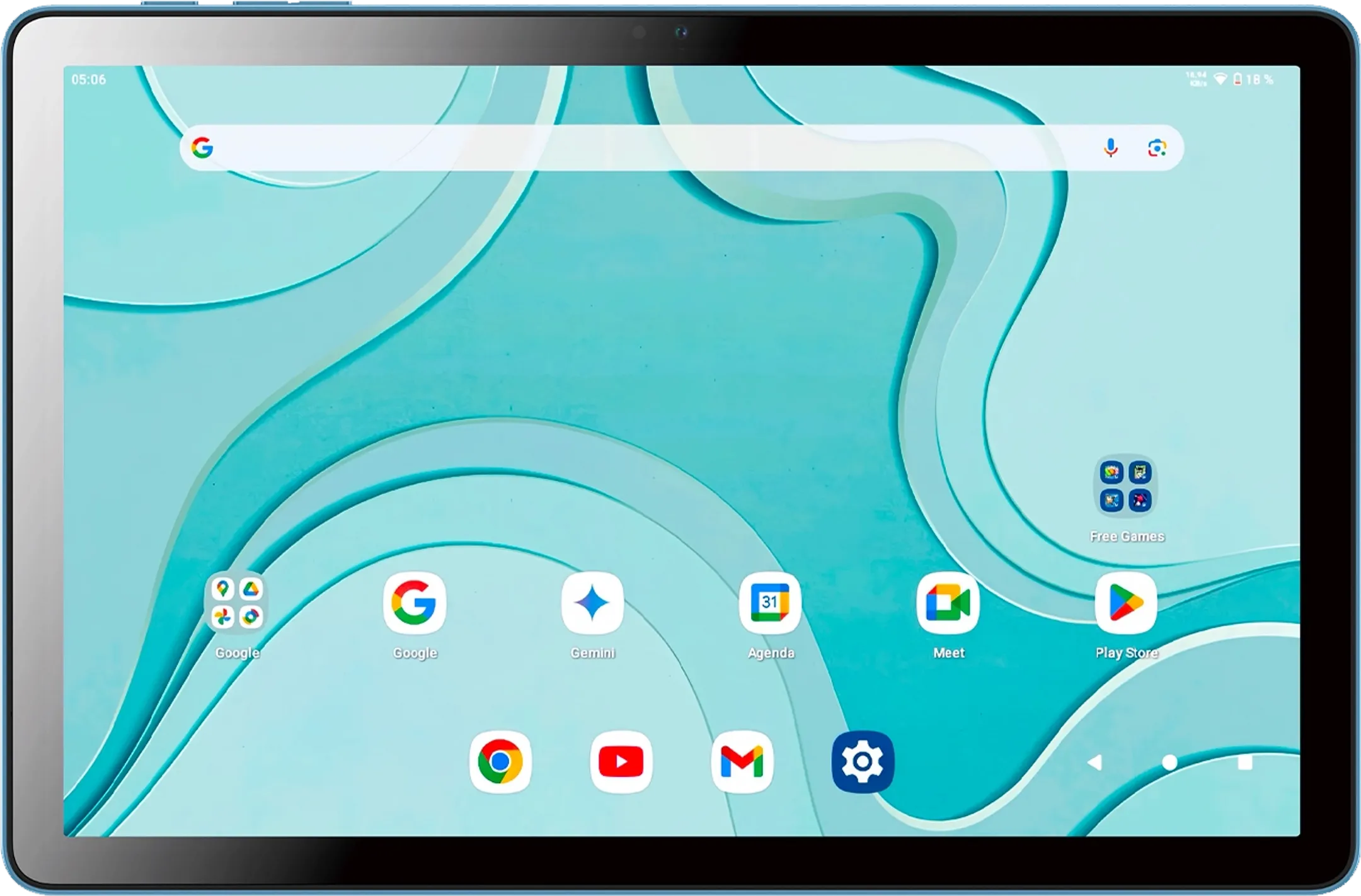 Logicom Tab Fold 10 10,1" 6GB/128GB Blauw + Hoes image