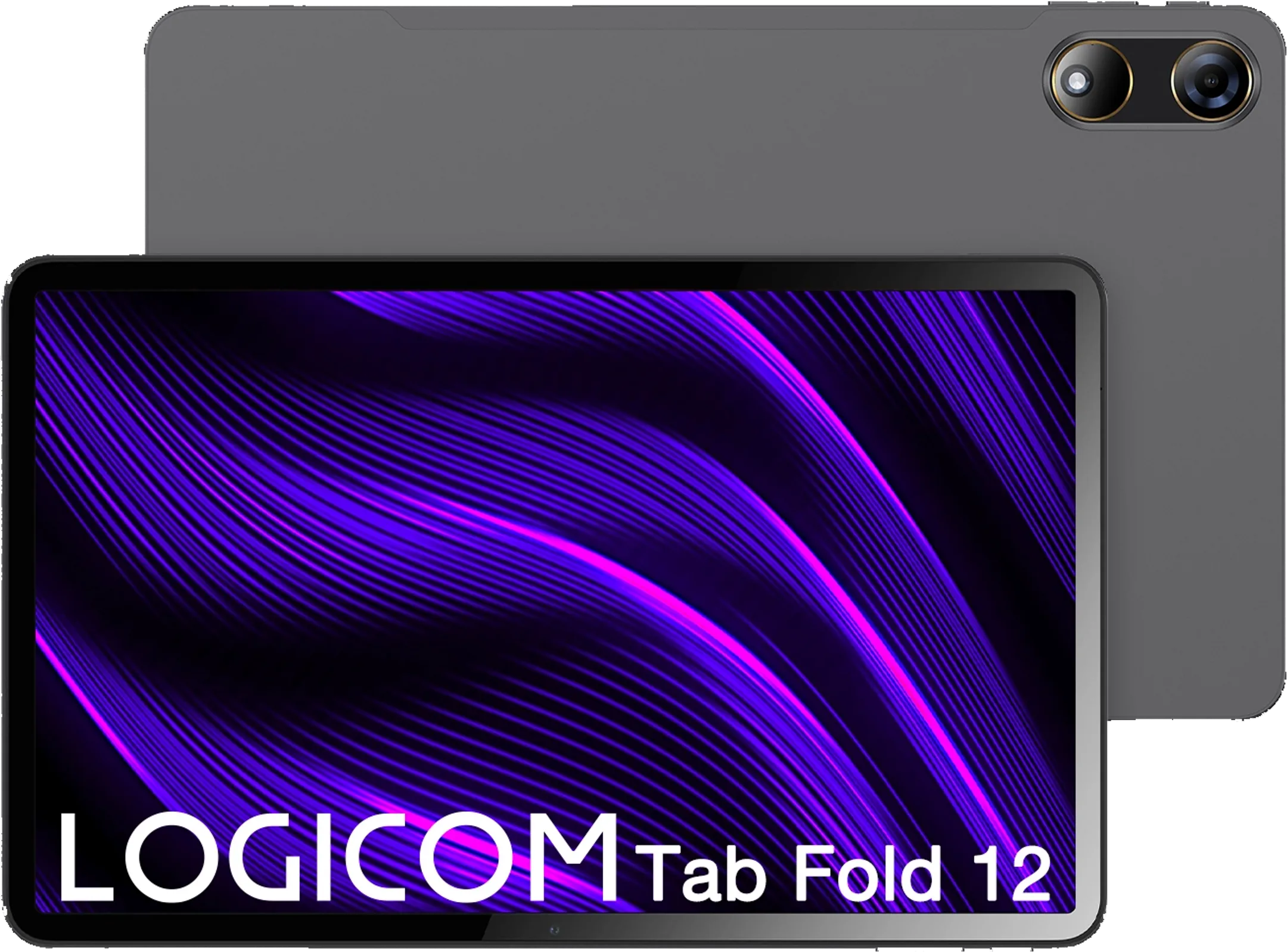 Tab Fold 12 12" 6GB/128GB Grijs + Hoes