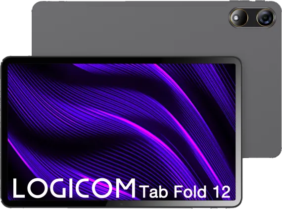 Tab Fold 12 12" 6Go/128Go Gris + Housse