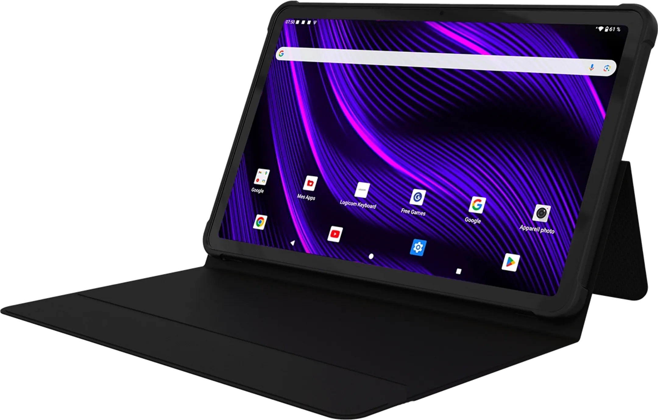 Logicom Tab Fold 12 12" 6GB/128GB Grijs + Hoes image