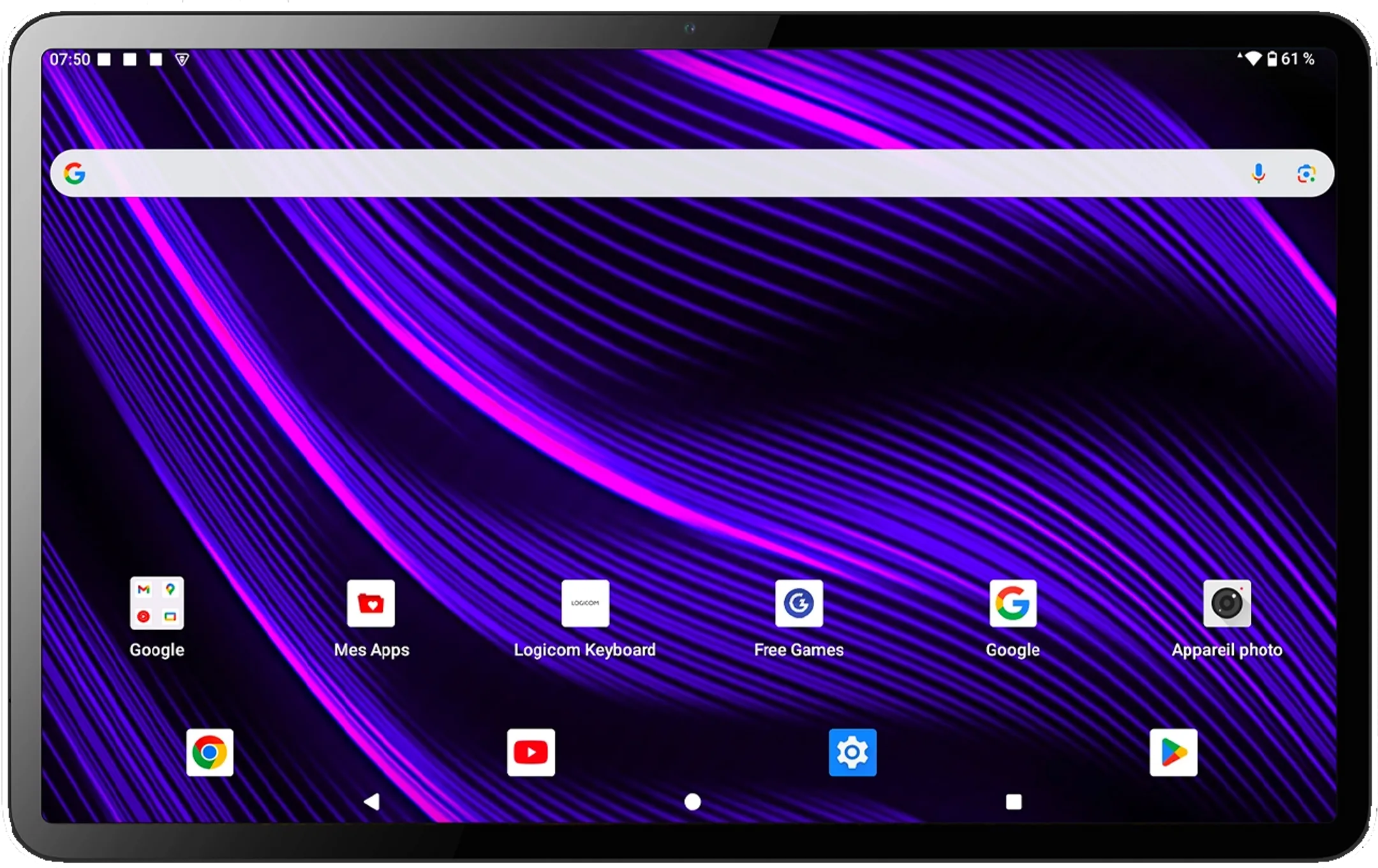 Logicom Tab Fold Pro 12 12" 6GB/128GB Grijs + Hoes + Toetsenbord + Stylus image