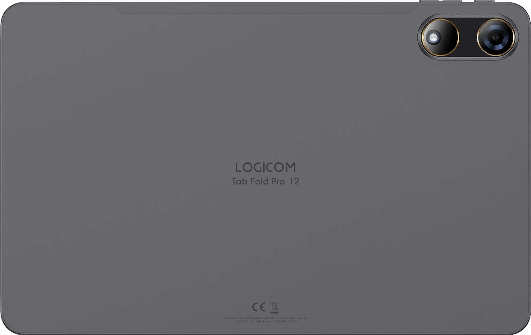 Logicom Tab Fold Pro 12 12" 6GB/128GB Grijs + Hoes + Toetsenbord + Stylus image