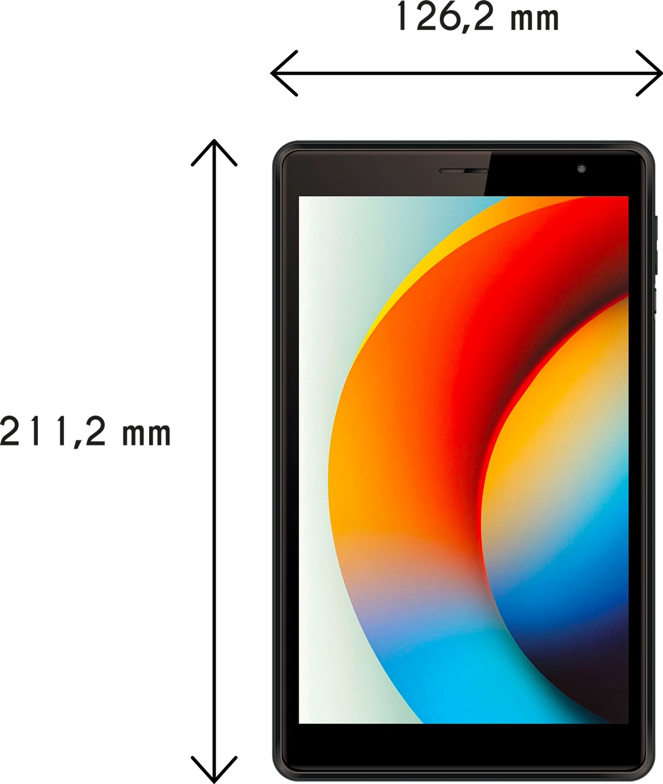 Logicom Tab 80 8" 4 GB/64 GB Zwart image