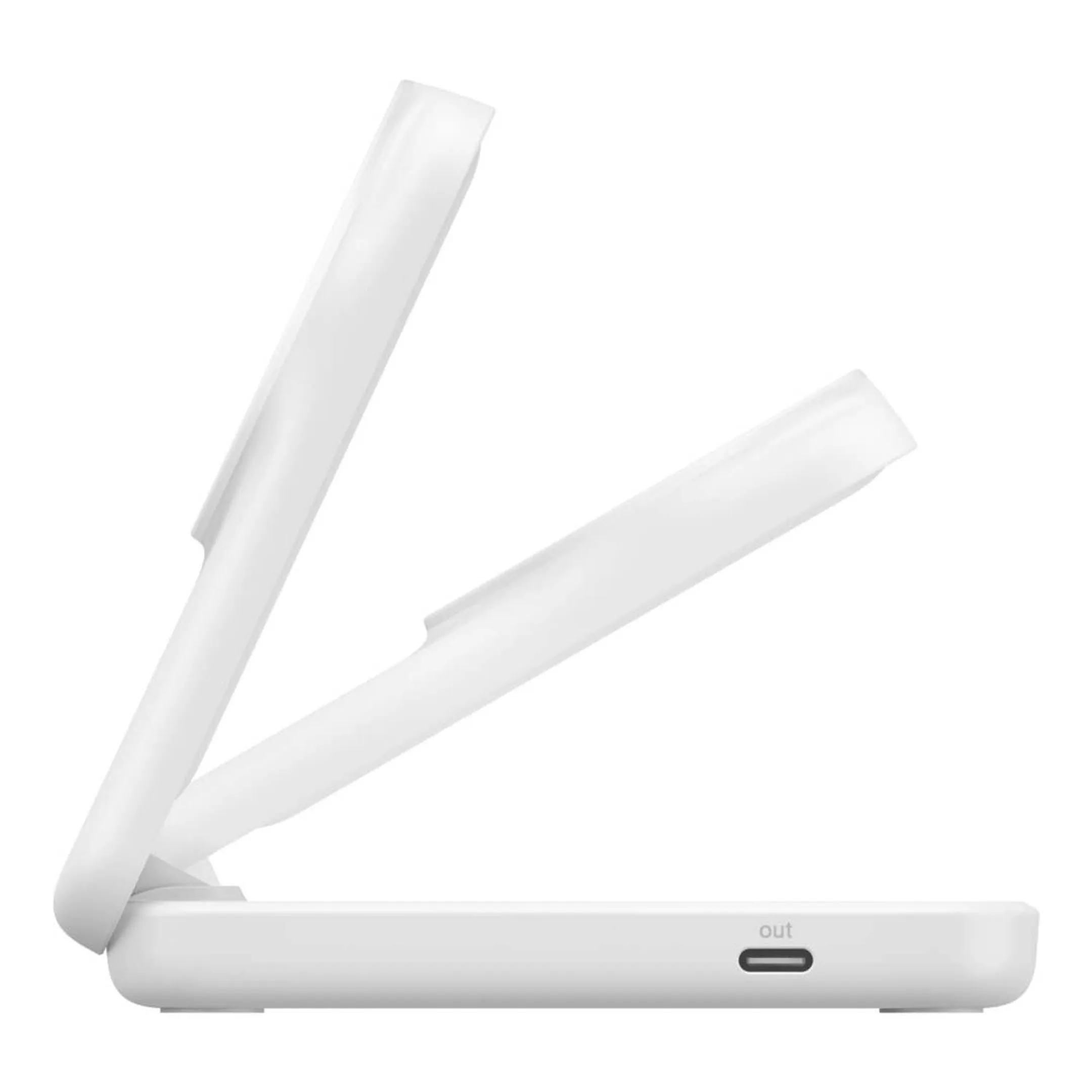 Belkin 2-in-1 foldable magnetic charger with Qi2 25 W - Blanc image