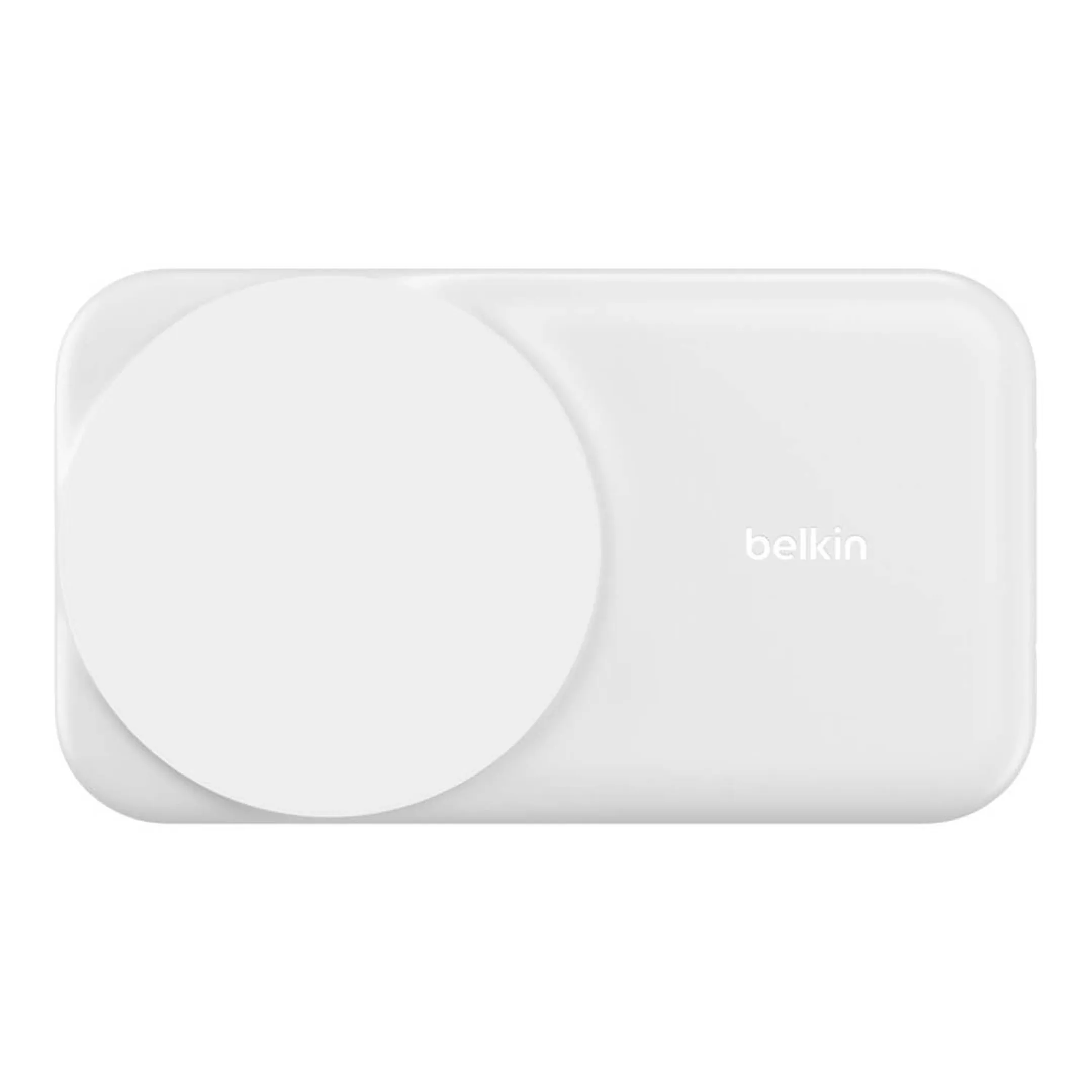 Belkin 2-in-1 foldable magnetic charger with Qi2 25 W - Blanc image