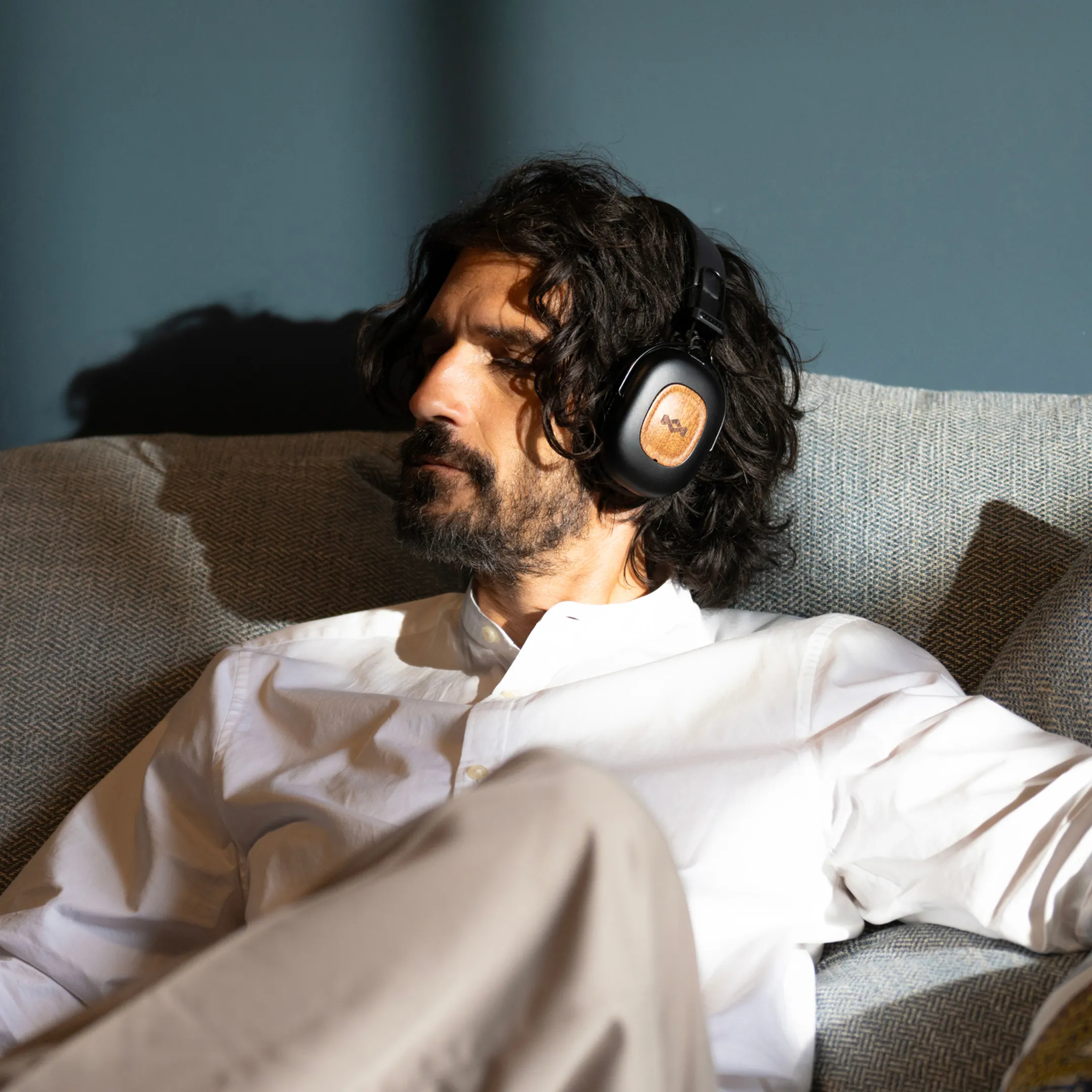 House Of Marley Vibration Rebel ANC koptelefoon - Zwart image