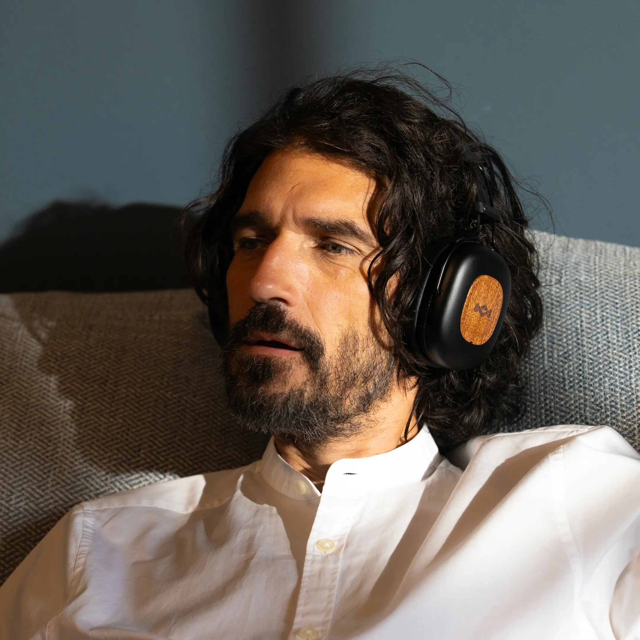 House Of Marley Vibration Rebel ANC koptelefoon - Zwart image