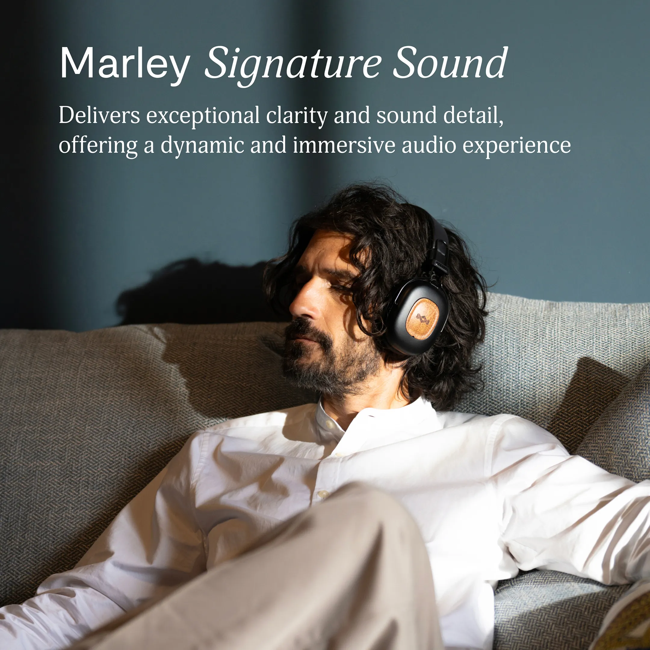 House Of Marley Vibration Rebel ANC koptelefoon - Zwart image