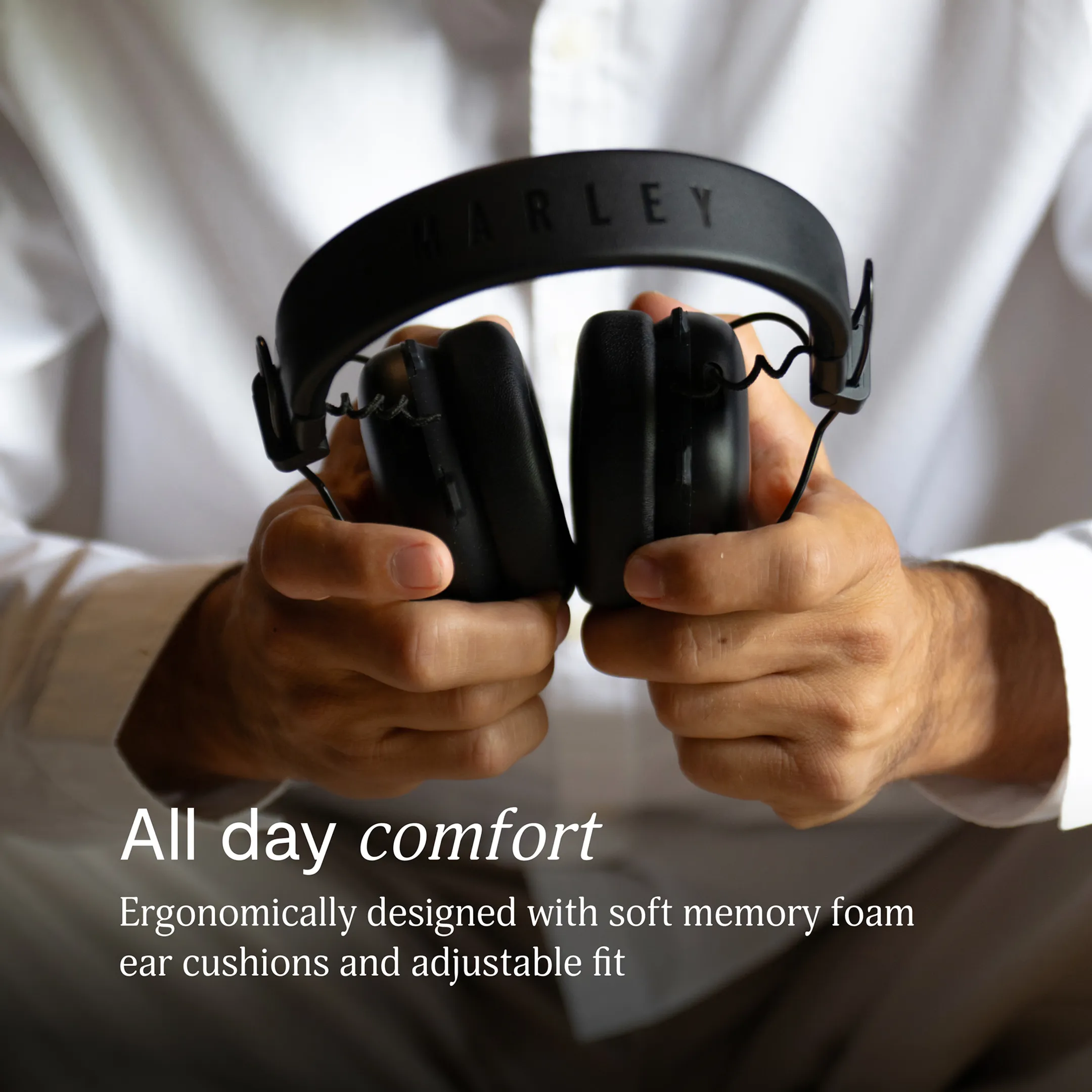 House Of Marley Vibration Rebel ANC koptelefoon - Zwart image