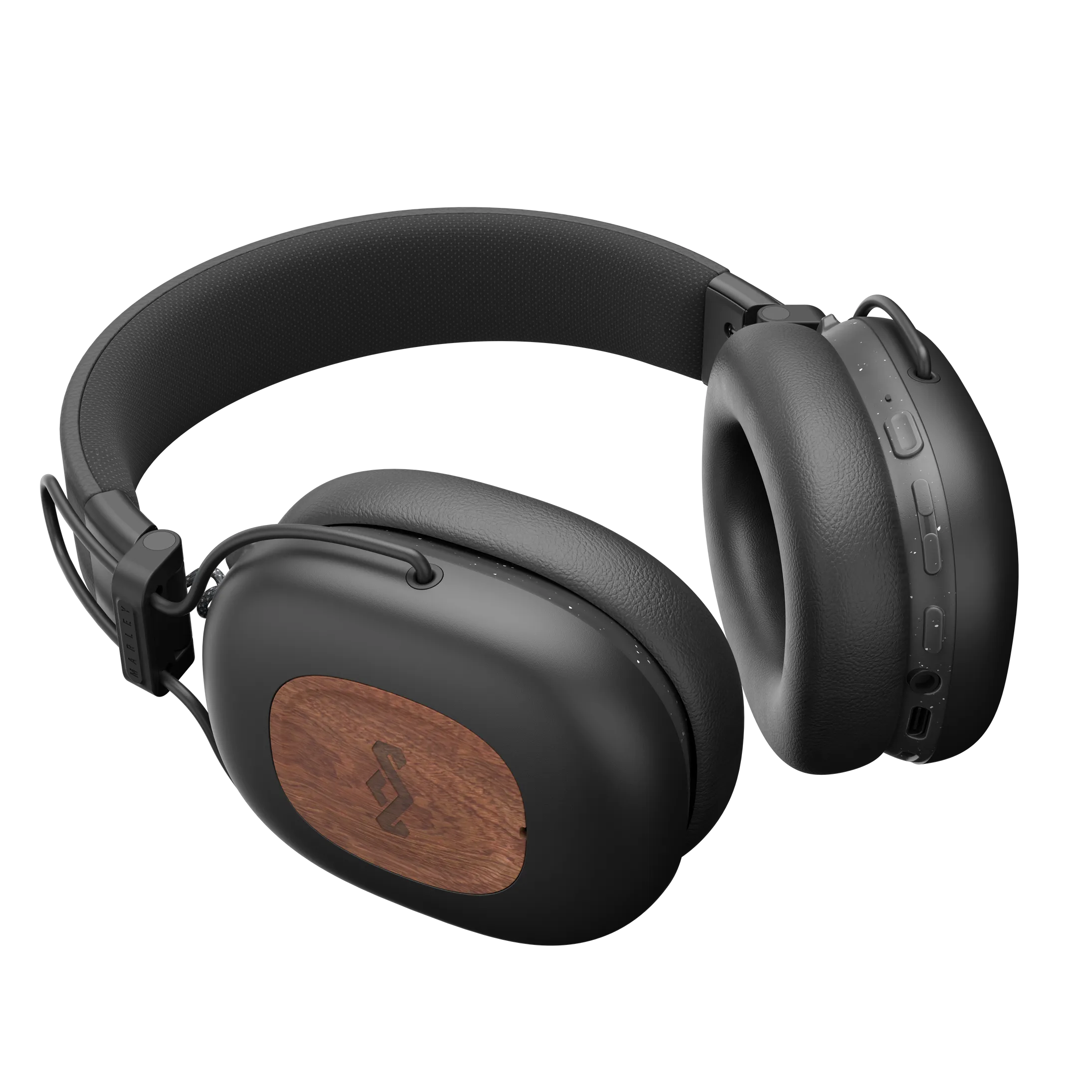 House Of Marley Vibration Rebel ANC koptelefoon - Zwart image