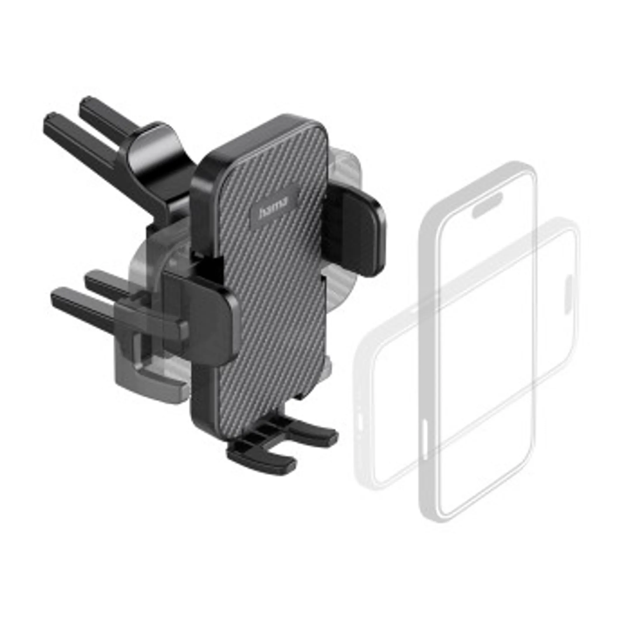 Hama Support de voiture pour portable, pivot. 360° image