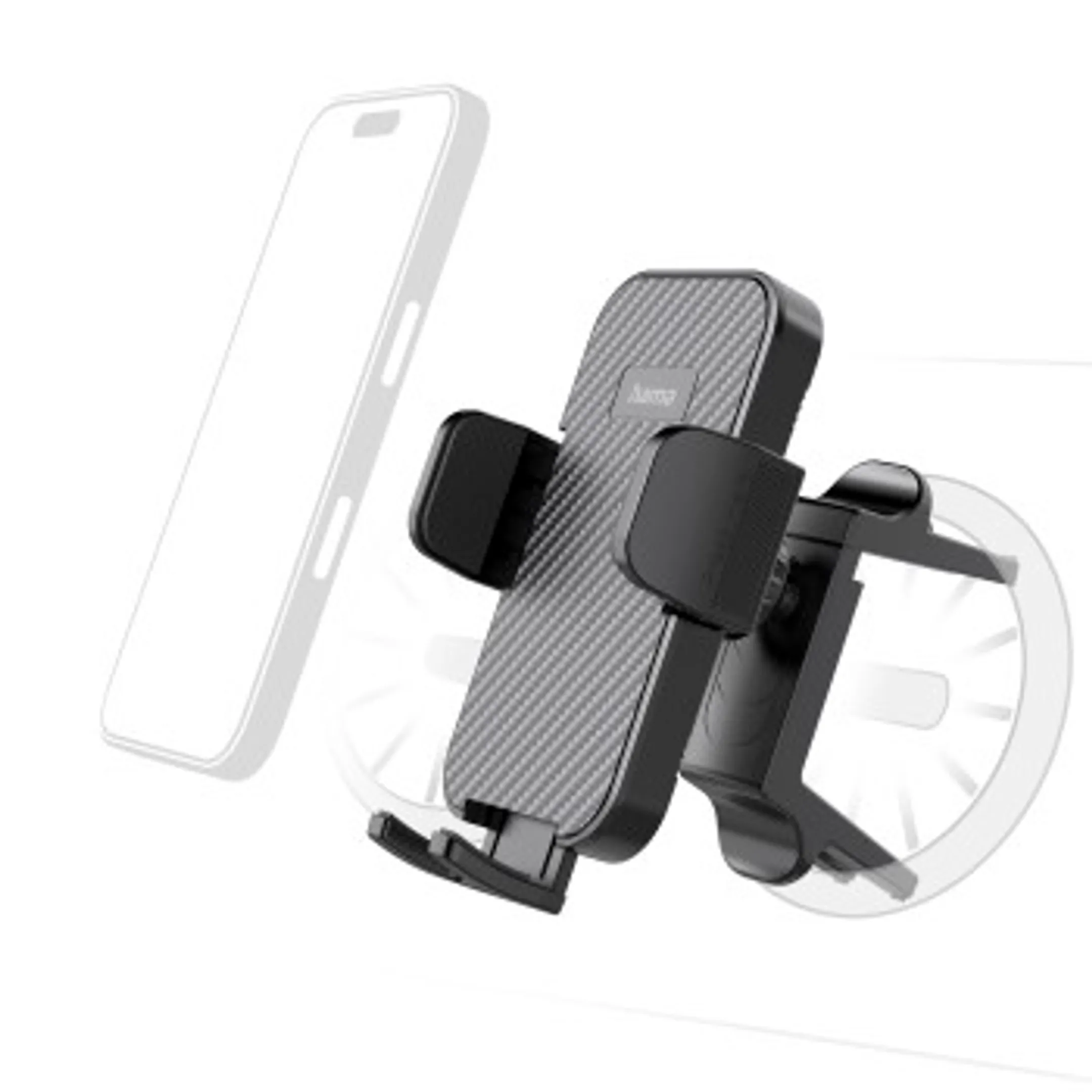 Hama Support de voiture pour portable, pivot. 360° image