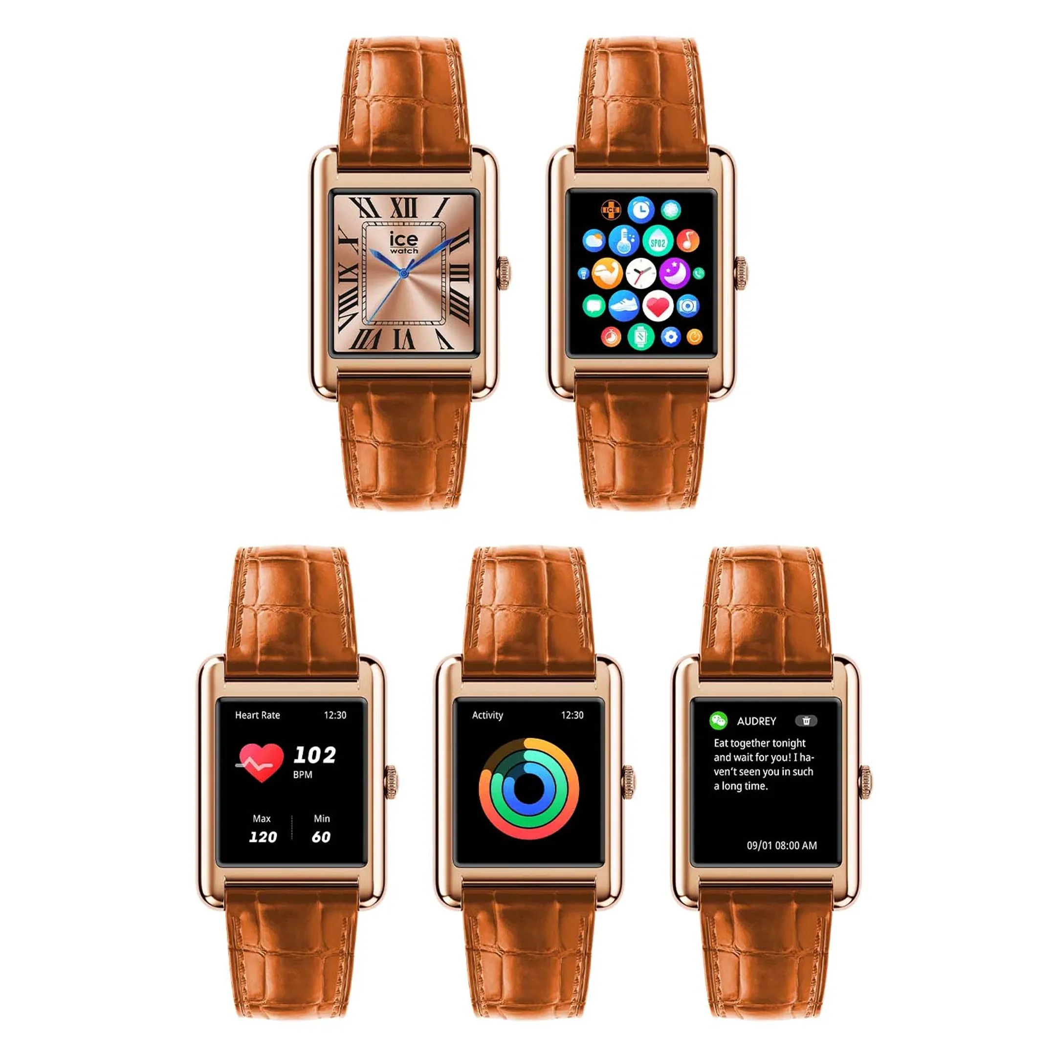 Ice Watch Smart TKS 2.0 - Roze goud image