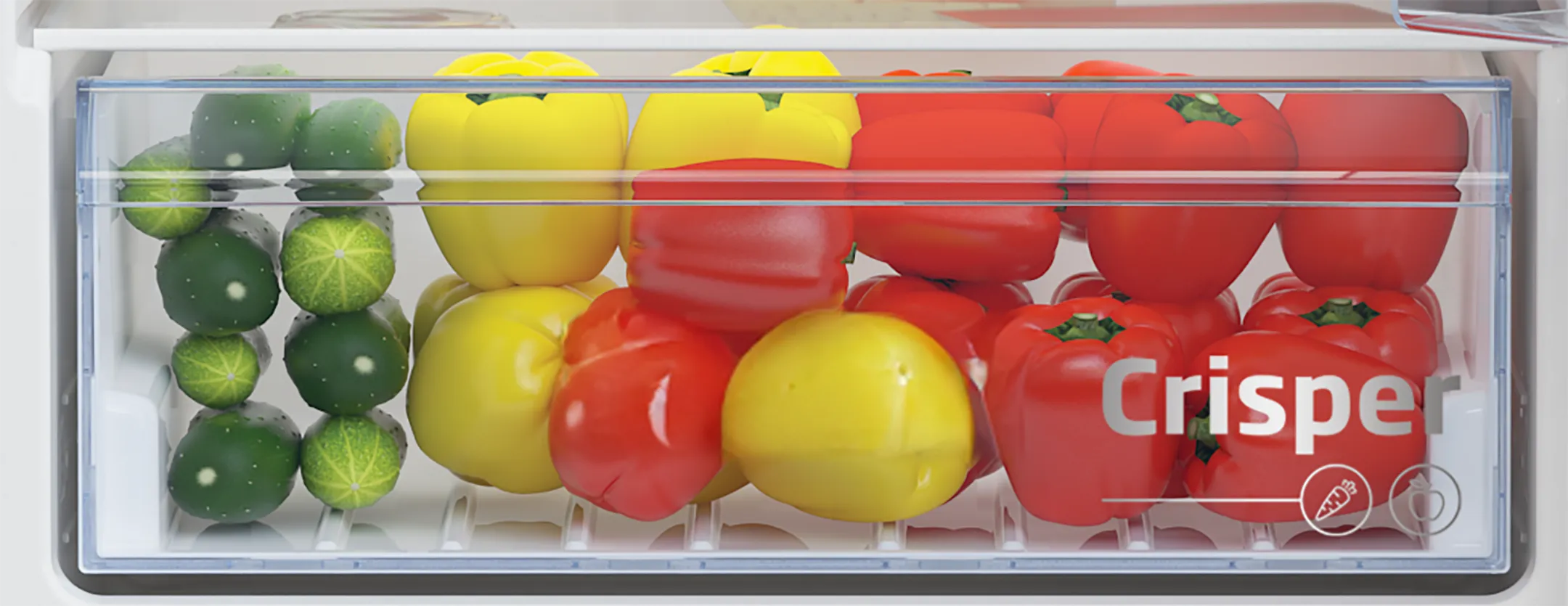 Beko Inbouw koelkast met diepvries BCSA285K4SN1 image