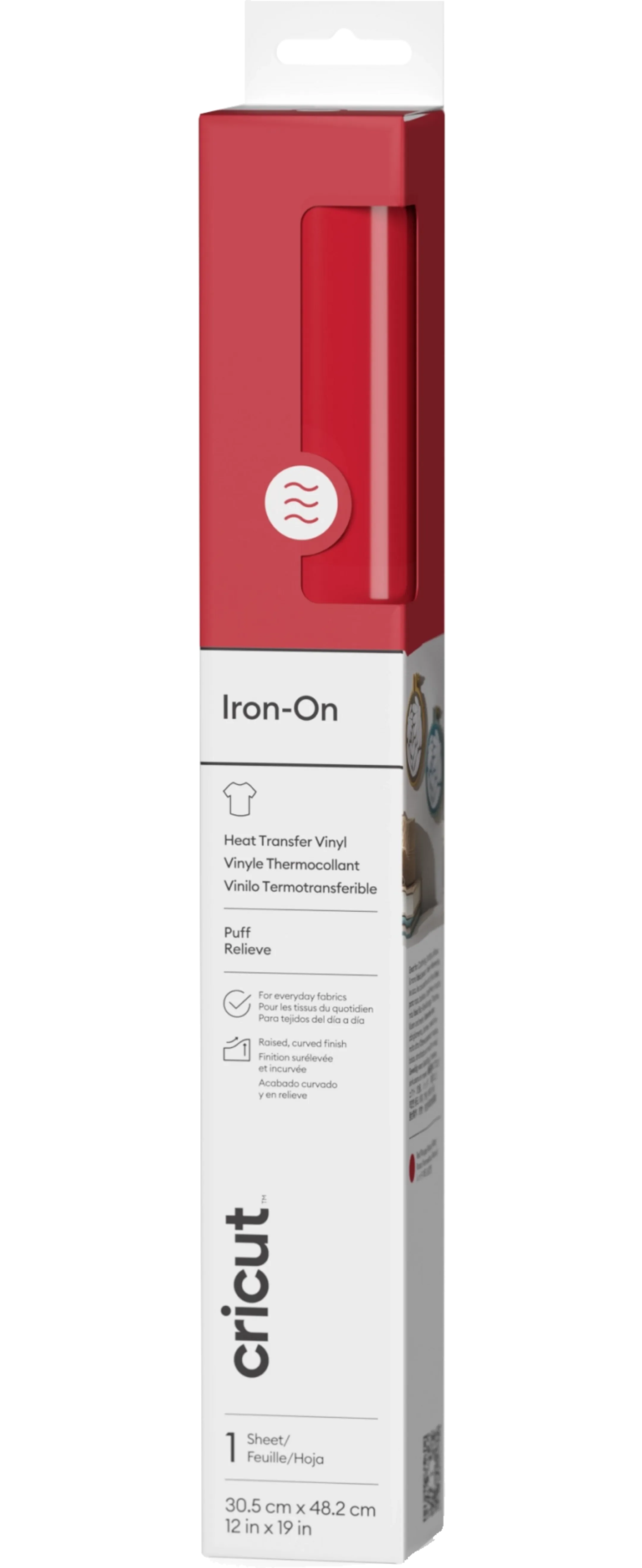 Bundle product Puff Iron-On Rood - 30,5 x 48,3 cm