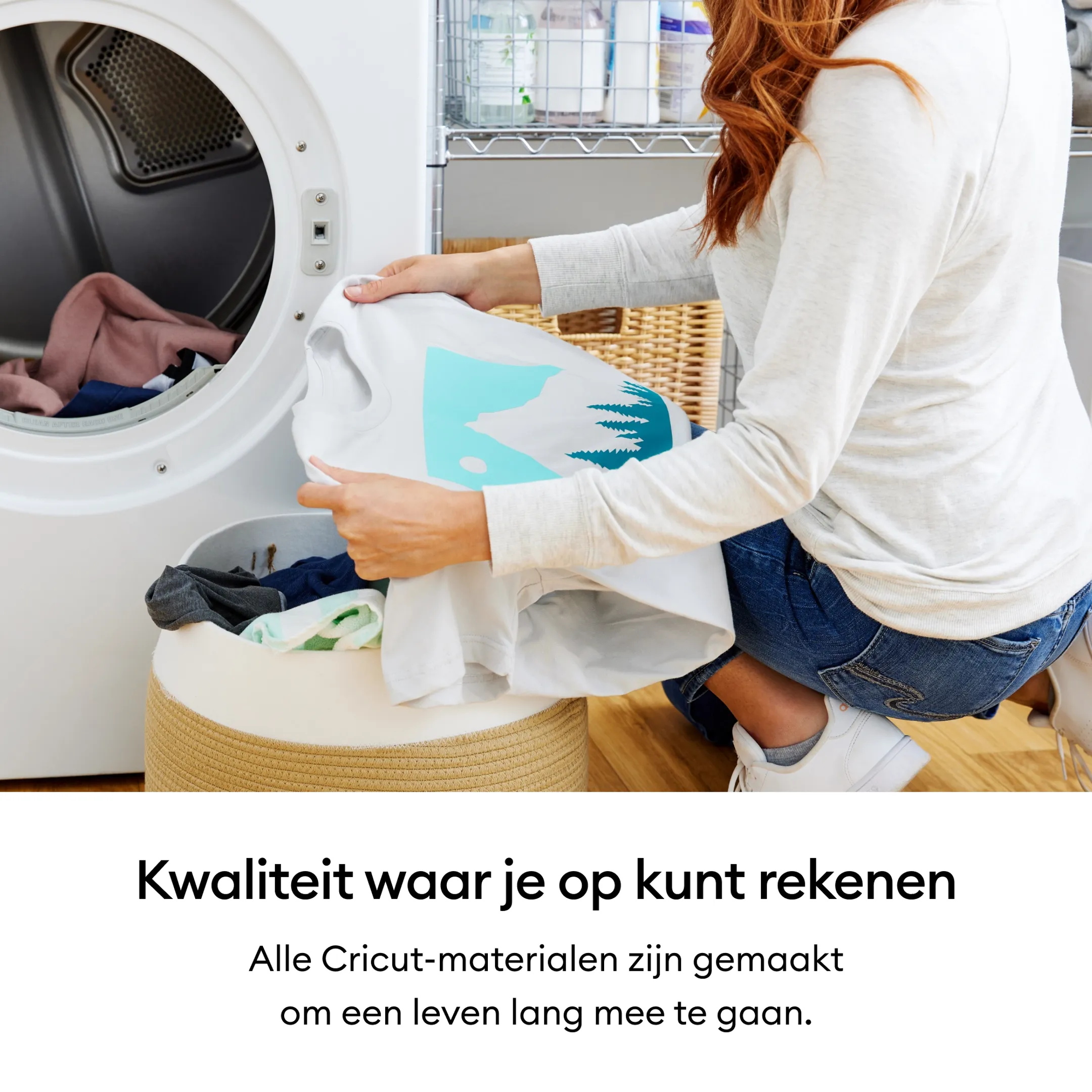 Cricut Flock Iron-On Zwart - 30,5 x 48,3 cm image