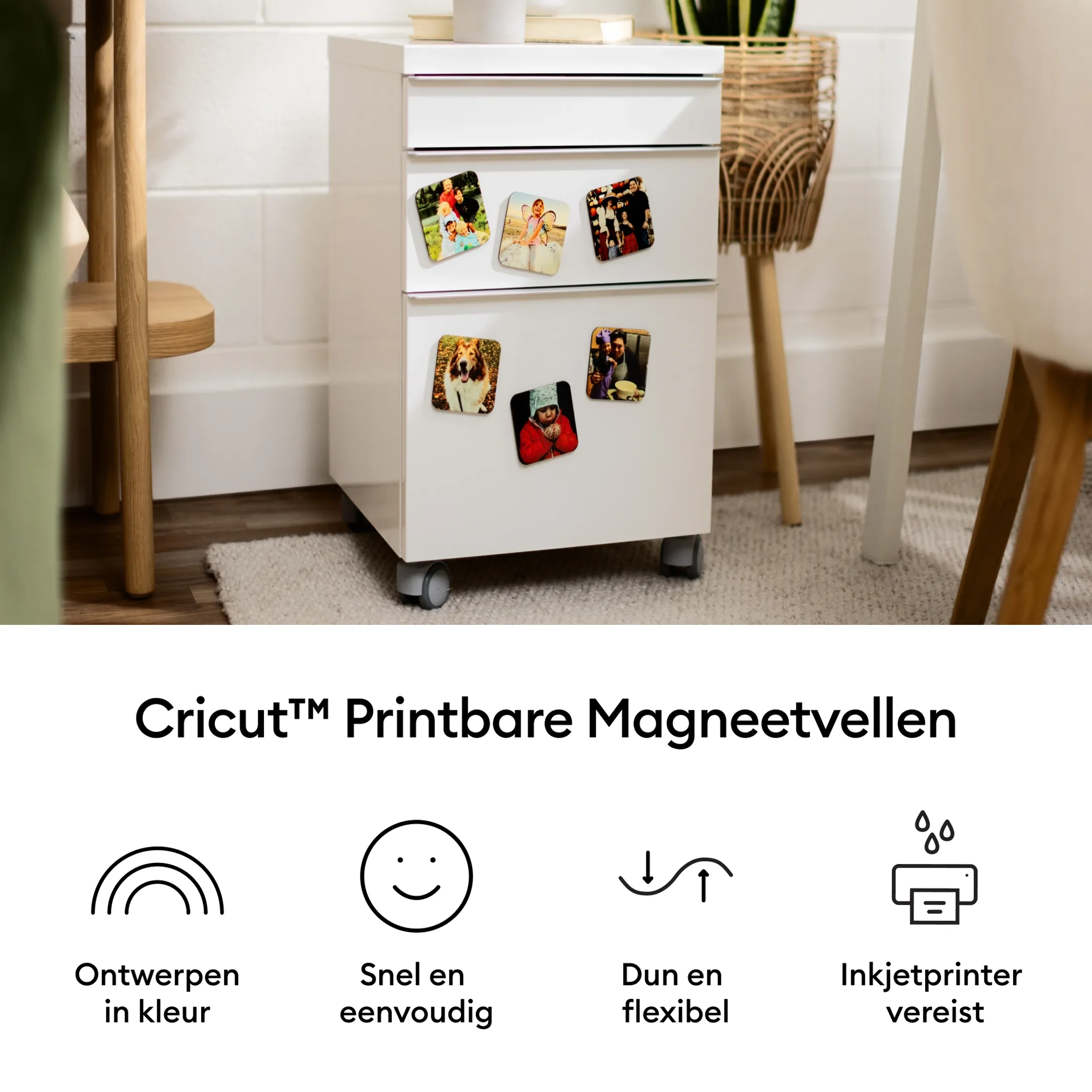 Printbare Magneetvellen A4 - 21 x 29.7 cm – 3 vellen