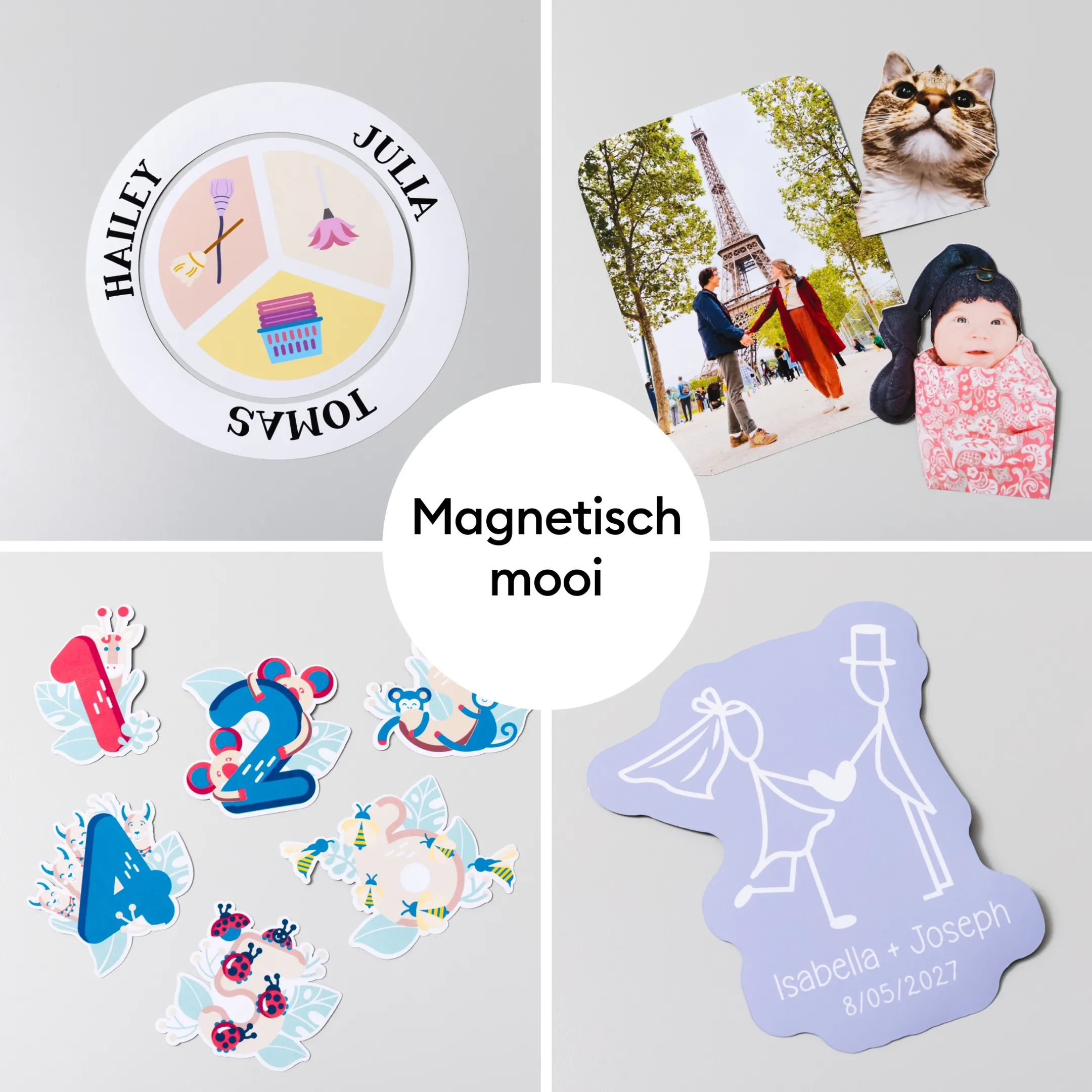 Printbare Magneetvellen A4 - 21 x 29.7 cm – 3 vellen