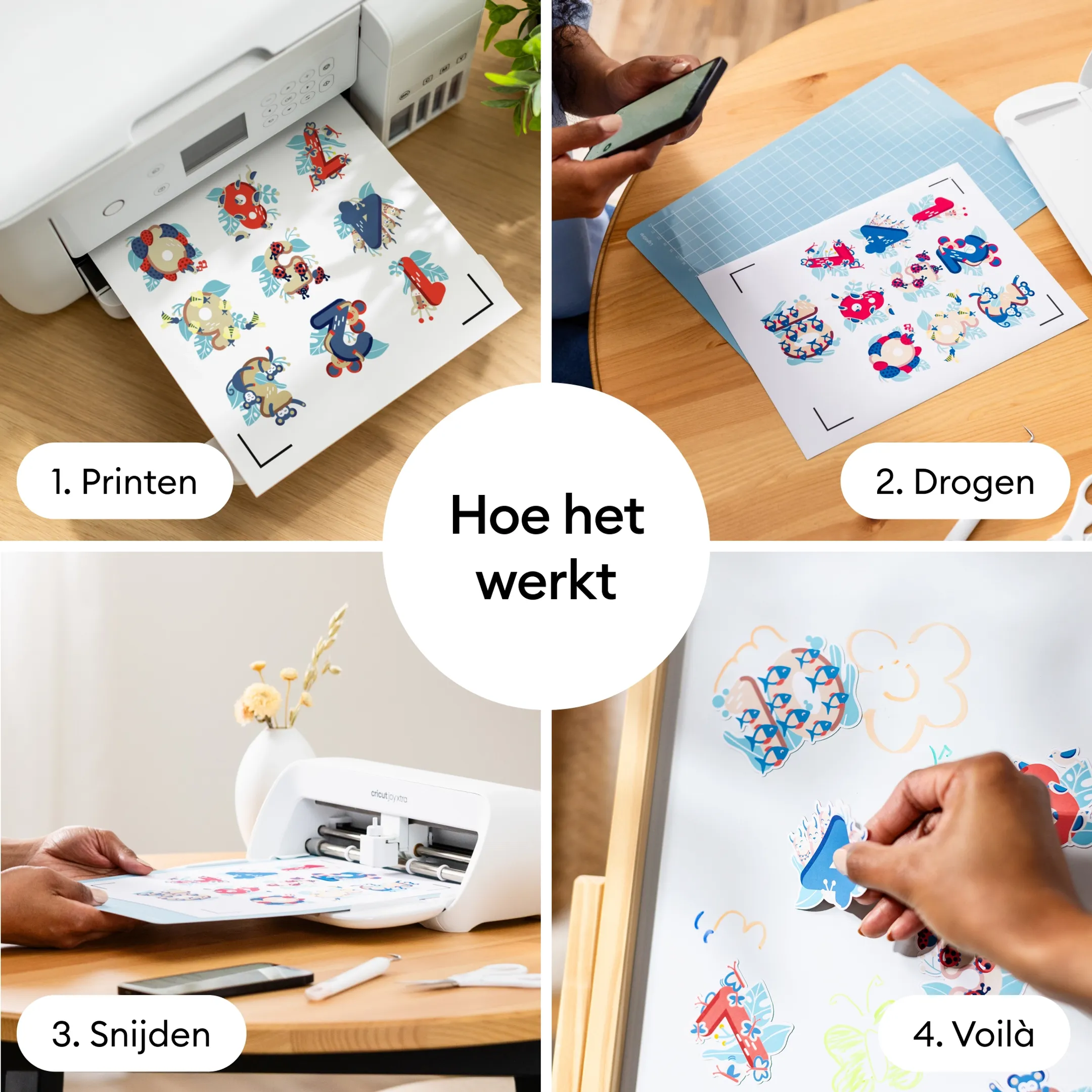 Printbare Magneetvellen A4 - 21 x 29.7 cm – 3 vellen