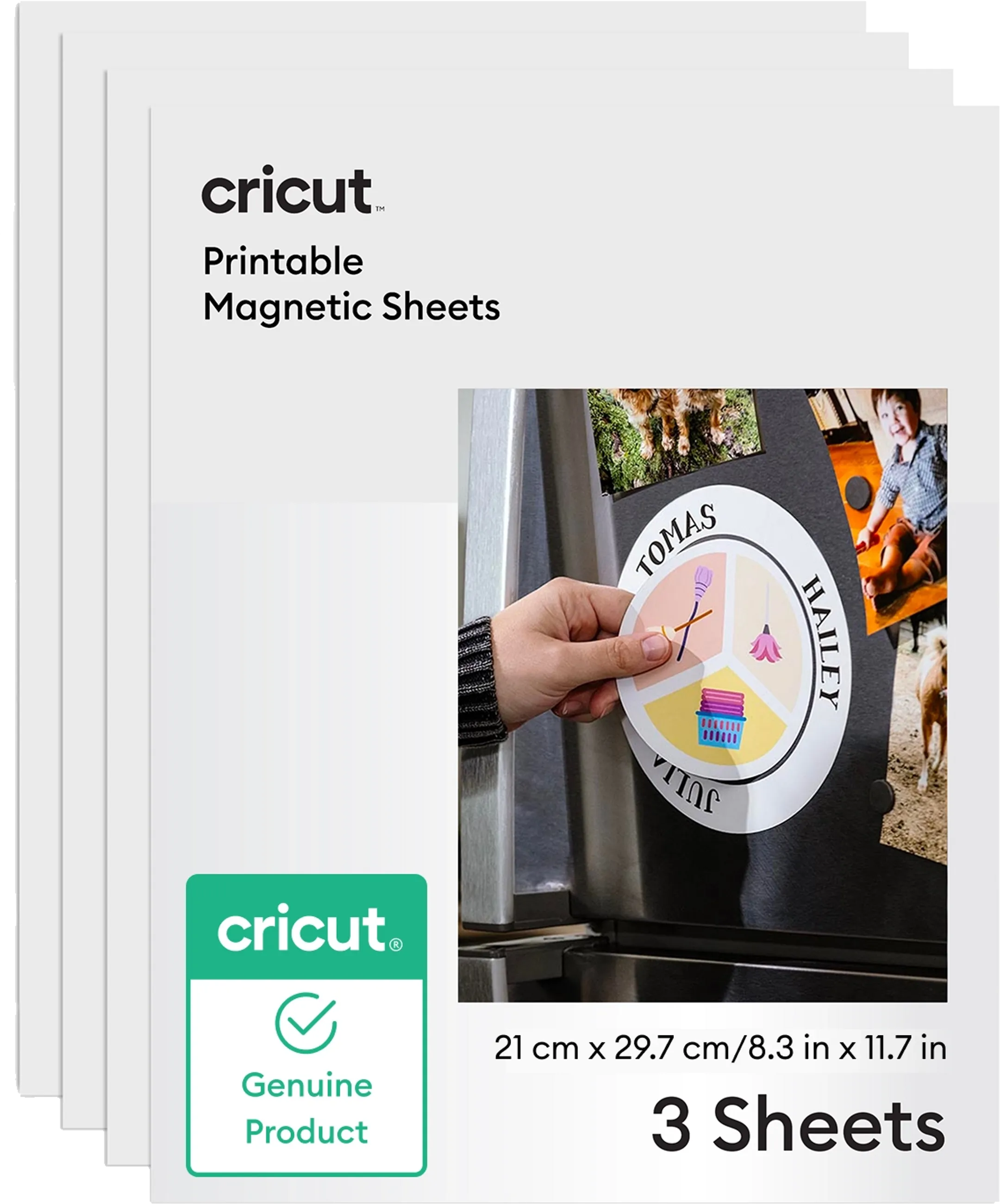 Printbare Magneetvellen A4 - 21 x 29.7 cm – 3 vellen