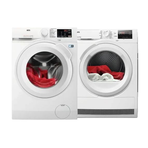 Bundel - Wasmachine LF62R74KR ProSense + Droogkast TR78220 SensiDry®