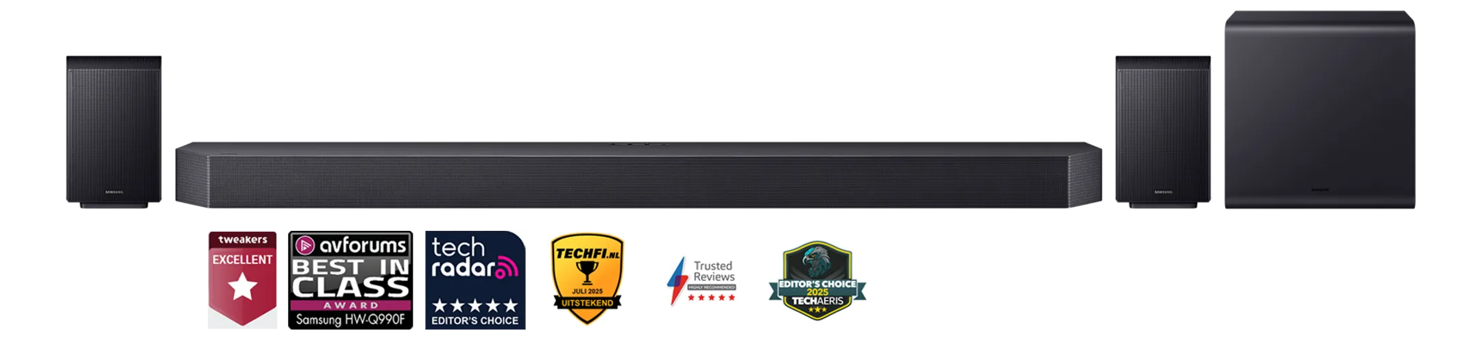 Samsung Barre de son Cinematic Q-series HW-Q990F/XN - Noir image