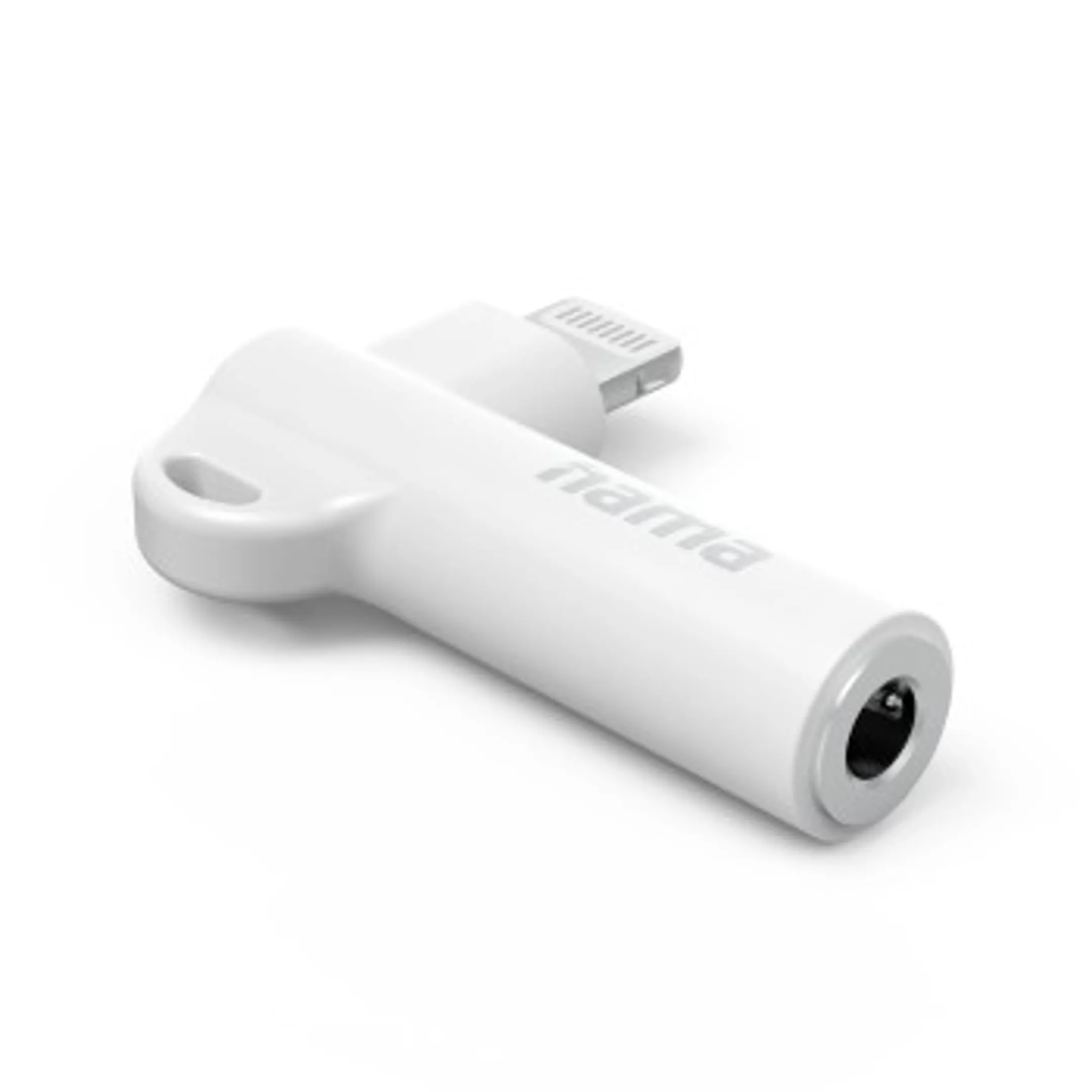 Adaptateur 90° Lightning - 3.5 mm Jack, Blanc