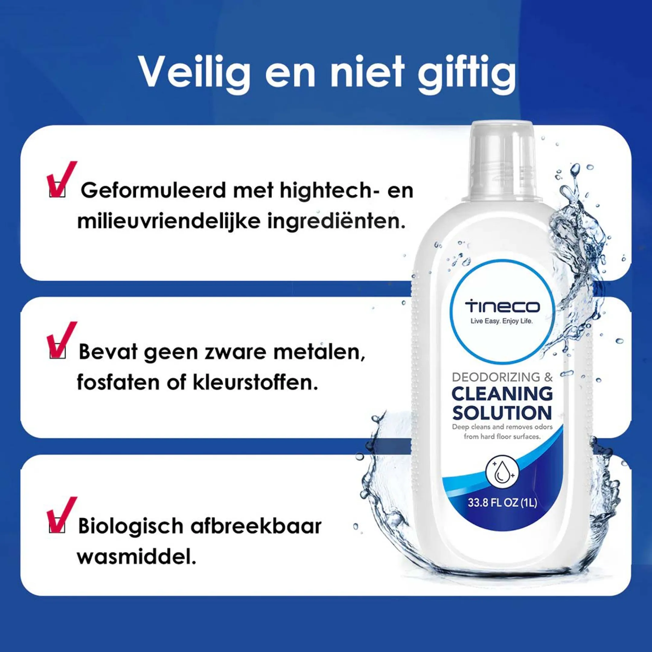 TINECO Reinigingsoplossing Solution 1L image