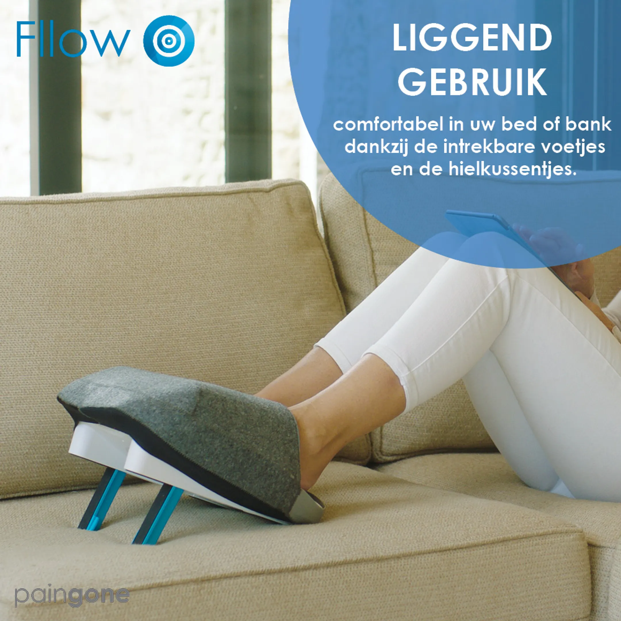 Paingone Fllow - Verlicht zware en pijnlijke benen image