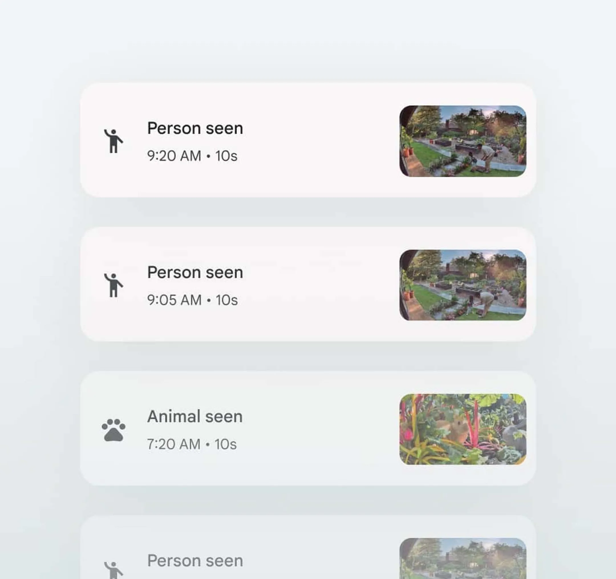 Google Nest Cam Outdoor (2e generatie) - Netvoeding image