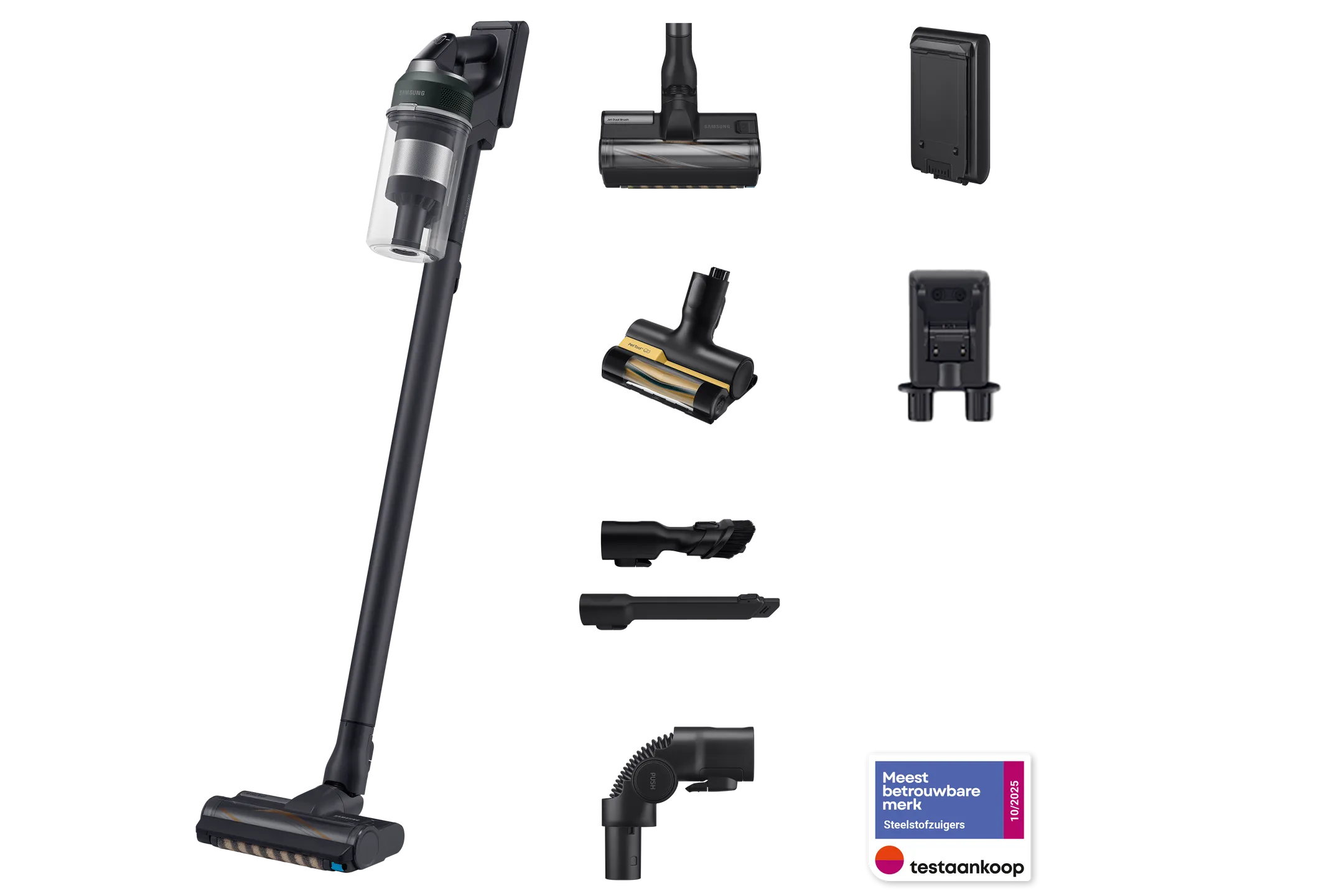 Samsung Steelstofzuiger Jet 85 Pet VS20C8522TN/WA image