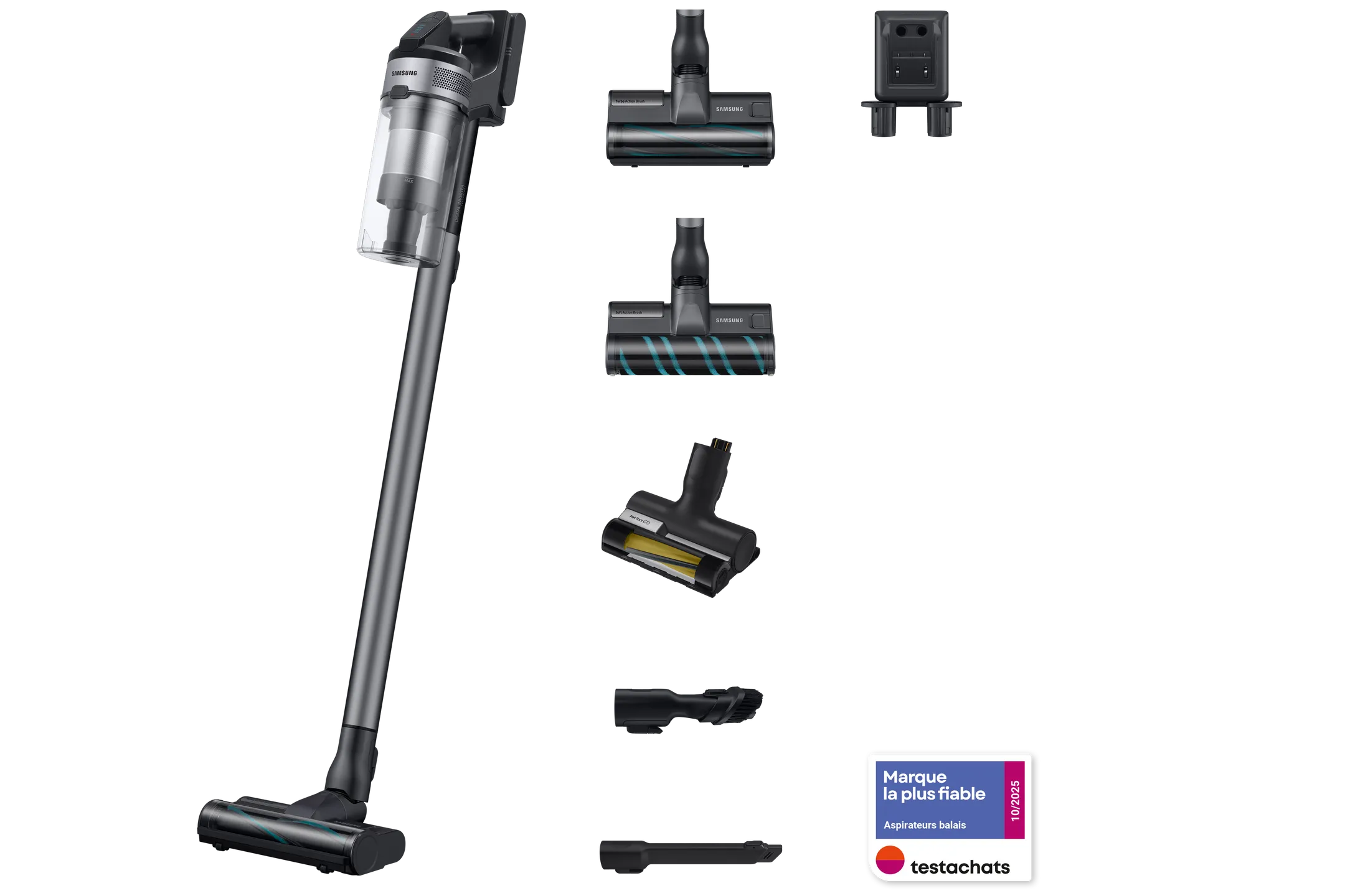 Samsung Aspirateur balai Jet 75E Complete VS20B75ACR5/WA image