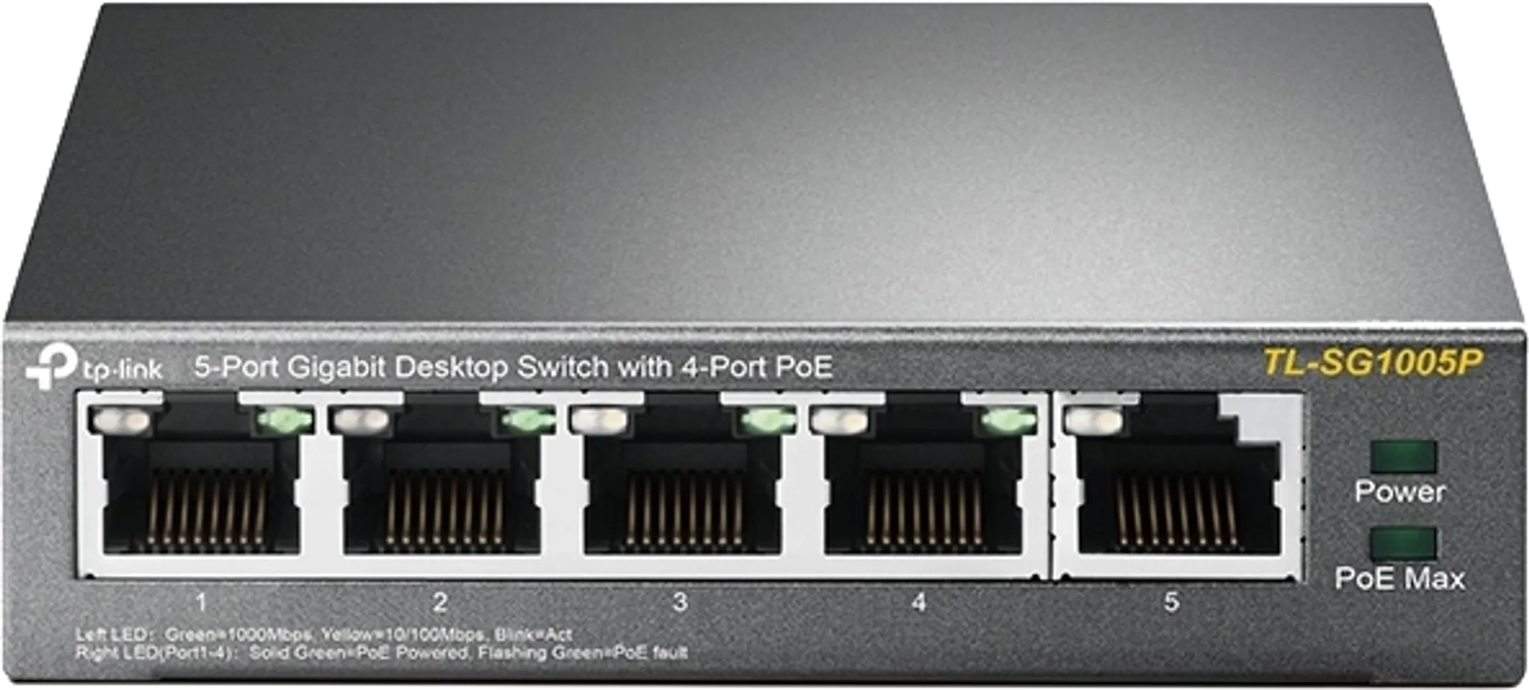 5-poorts Gigabit Ethernet-switch - TL-SG1005P
