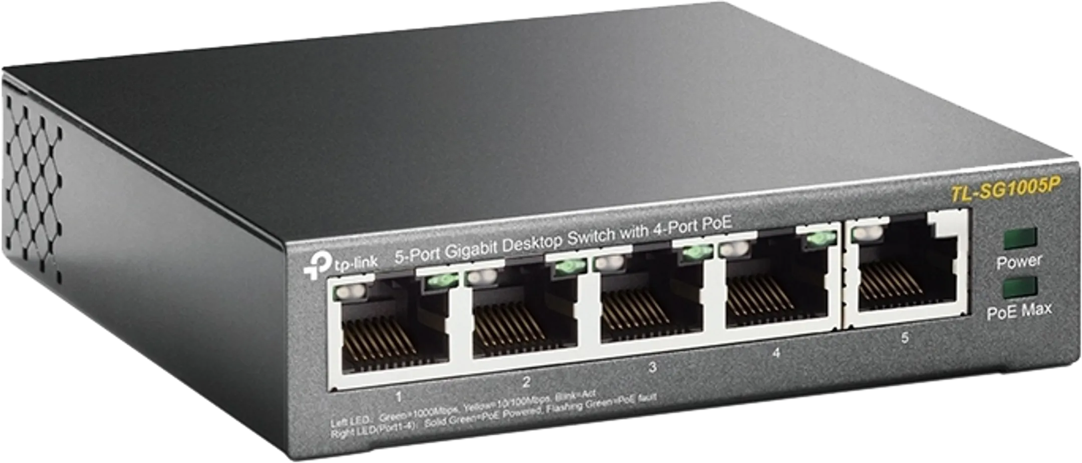 TP Link 5-poorts Gigabit Ethernet-switch - TL-SG1005P image