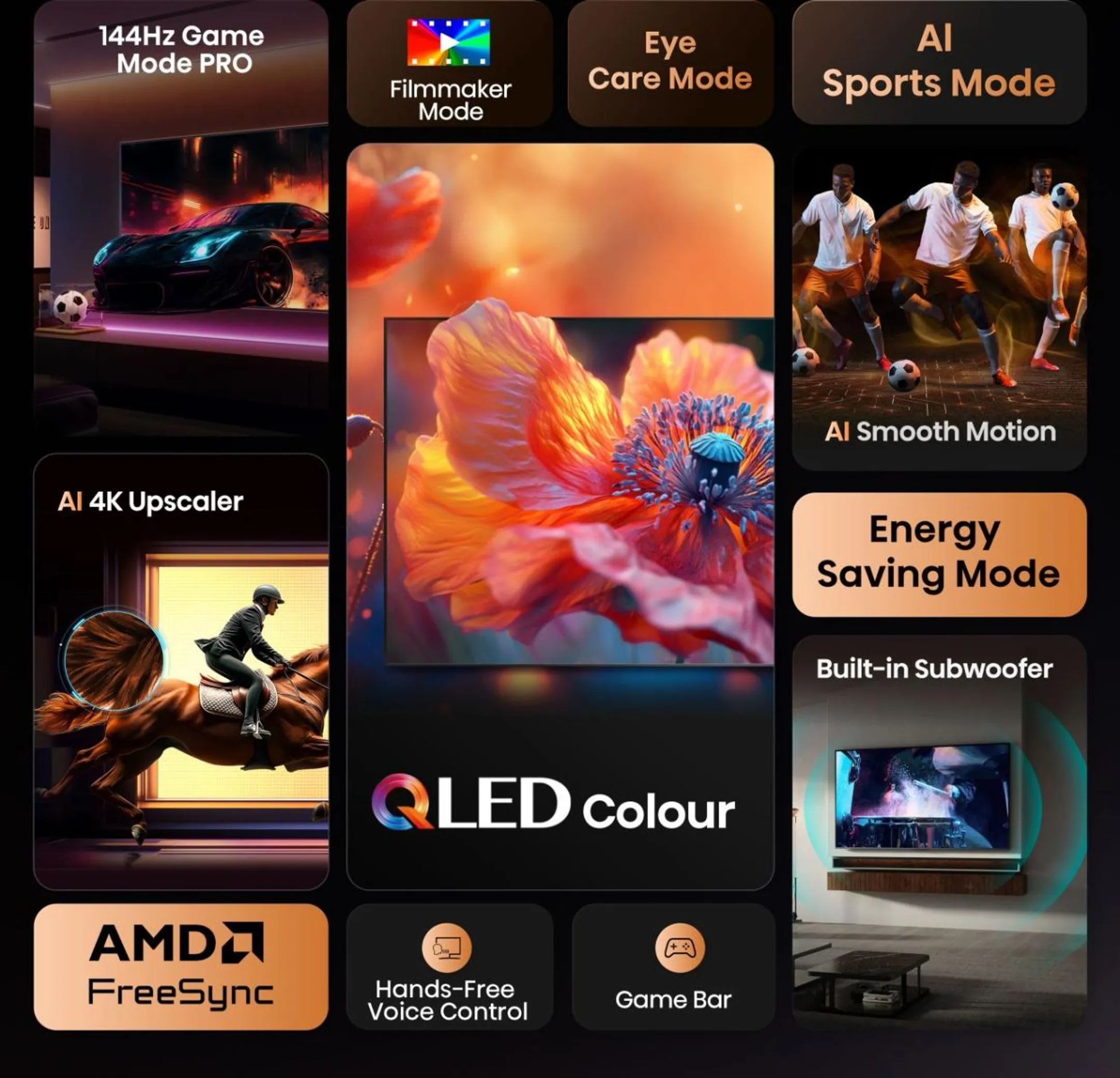 Hisense QLED TV 98E7Q (2025) - 98 inch image