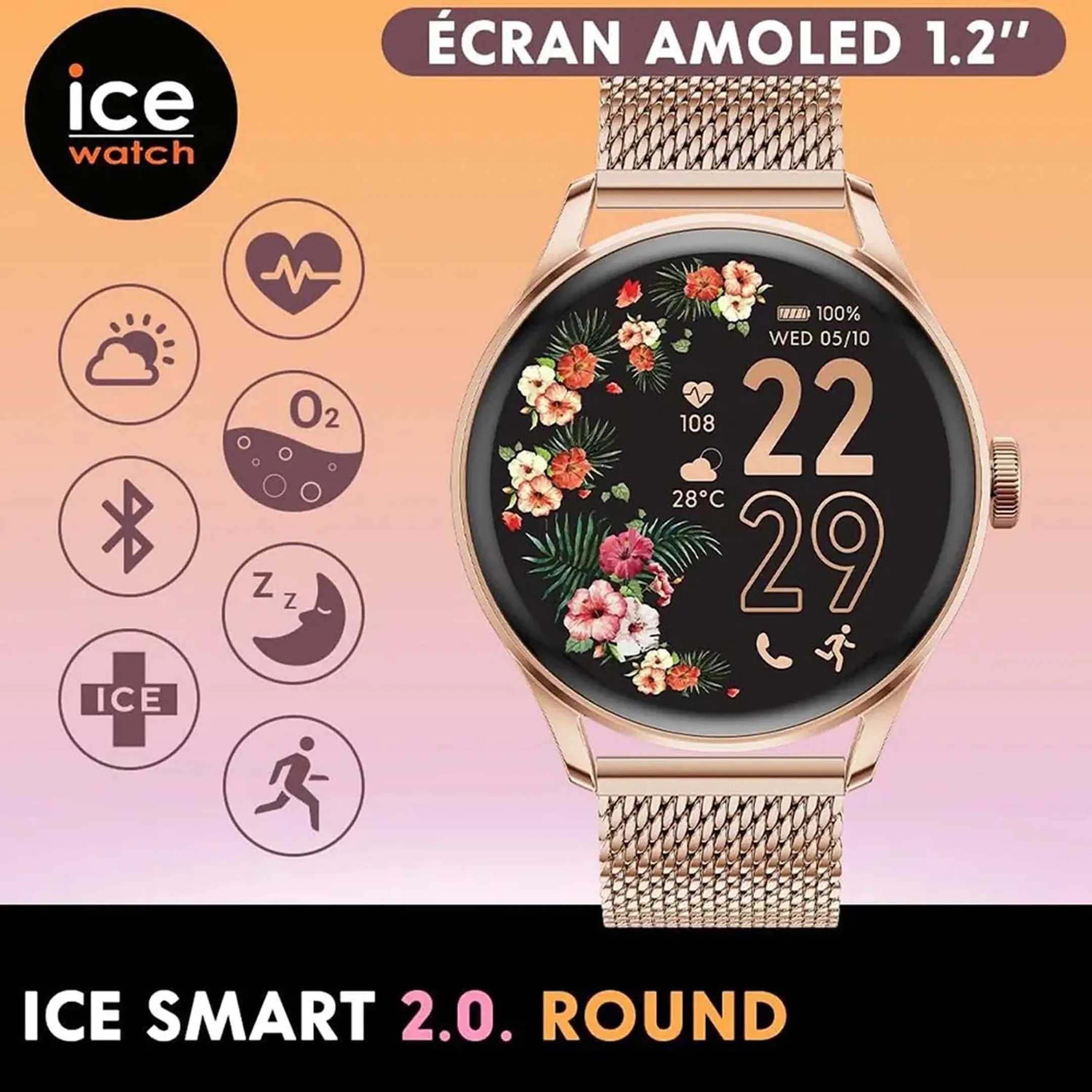 Smart ST 2.0 1,20 - Or rose