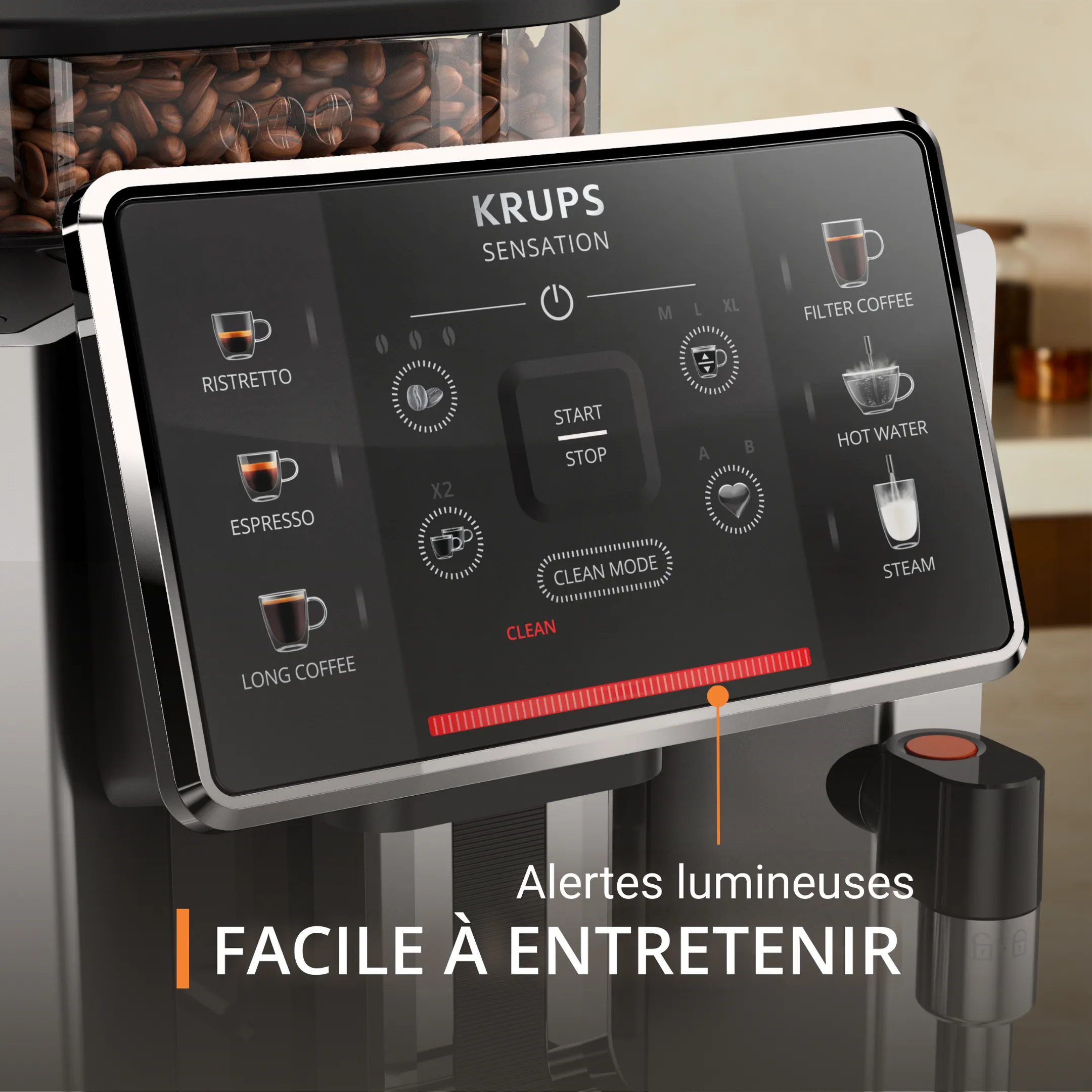 Krups Machine à Expresso automatique Sensation EA910E10 image