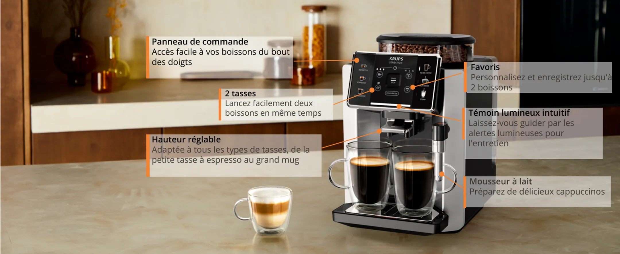 Krups Machine à Expresso automatique Sensation EA910E10 image