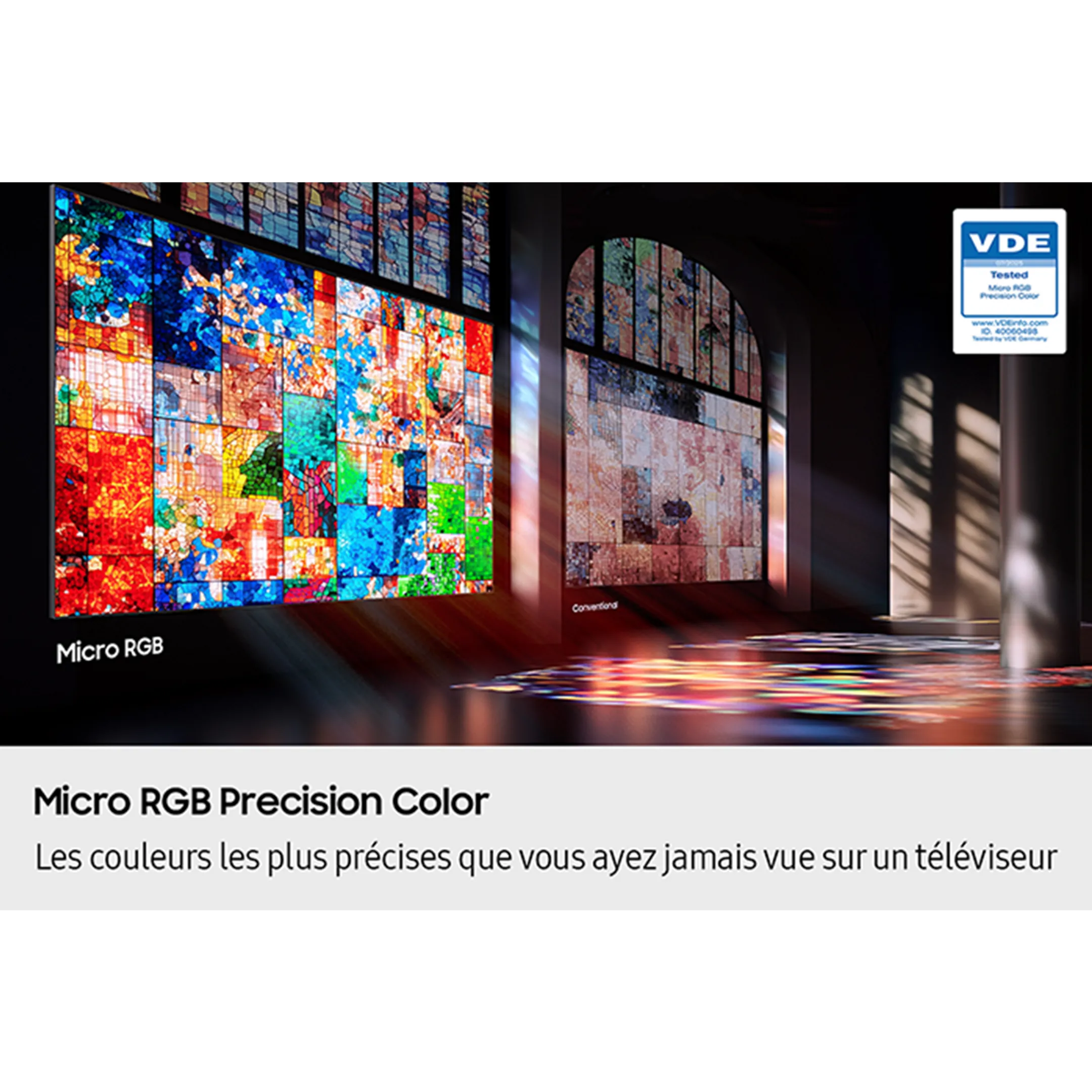 Samsung TV Micro RGB MR95F (2025) - 115 pouces image