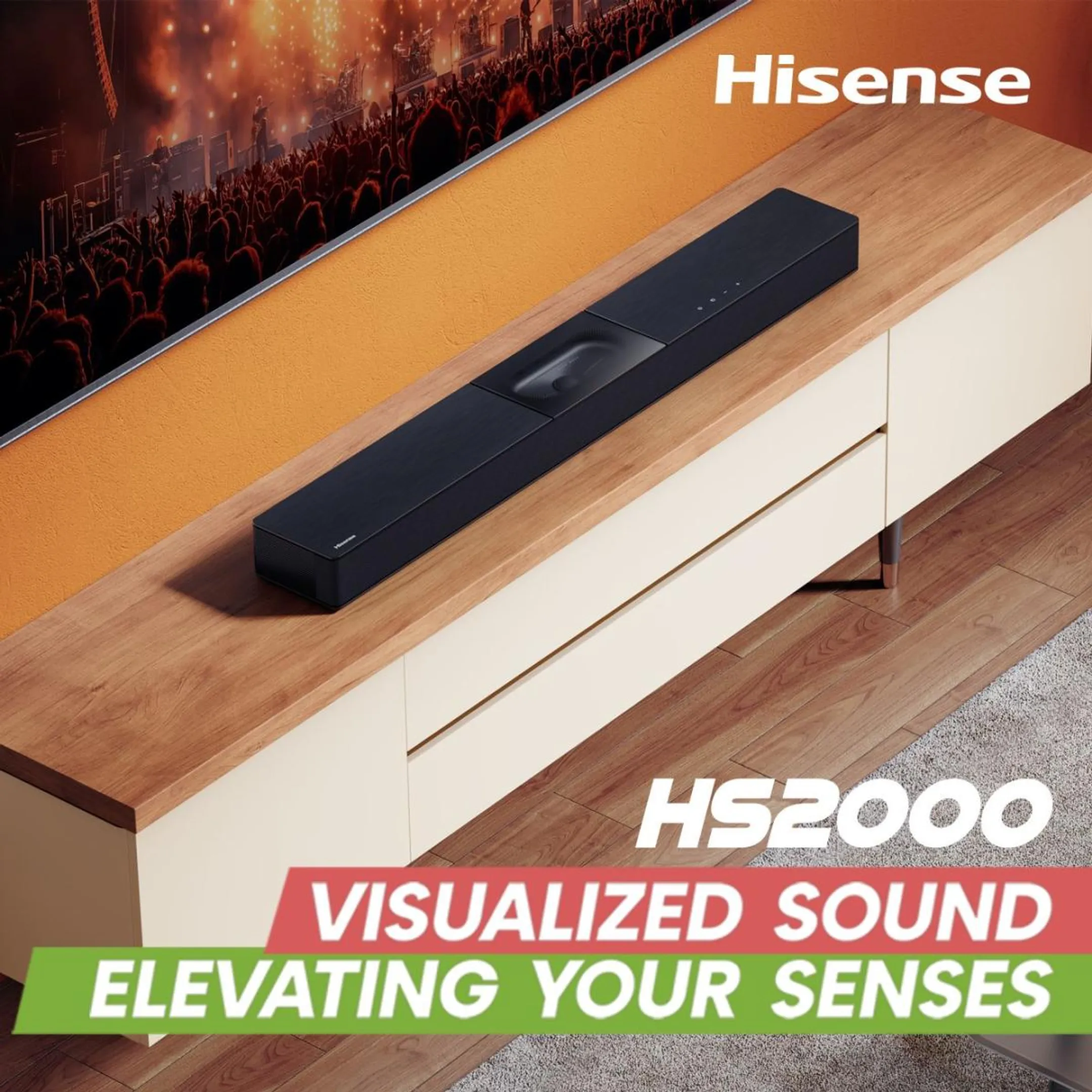 Hisense HS2000 soudbar - 2.1 kanalen image