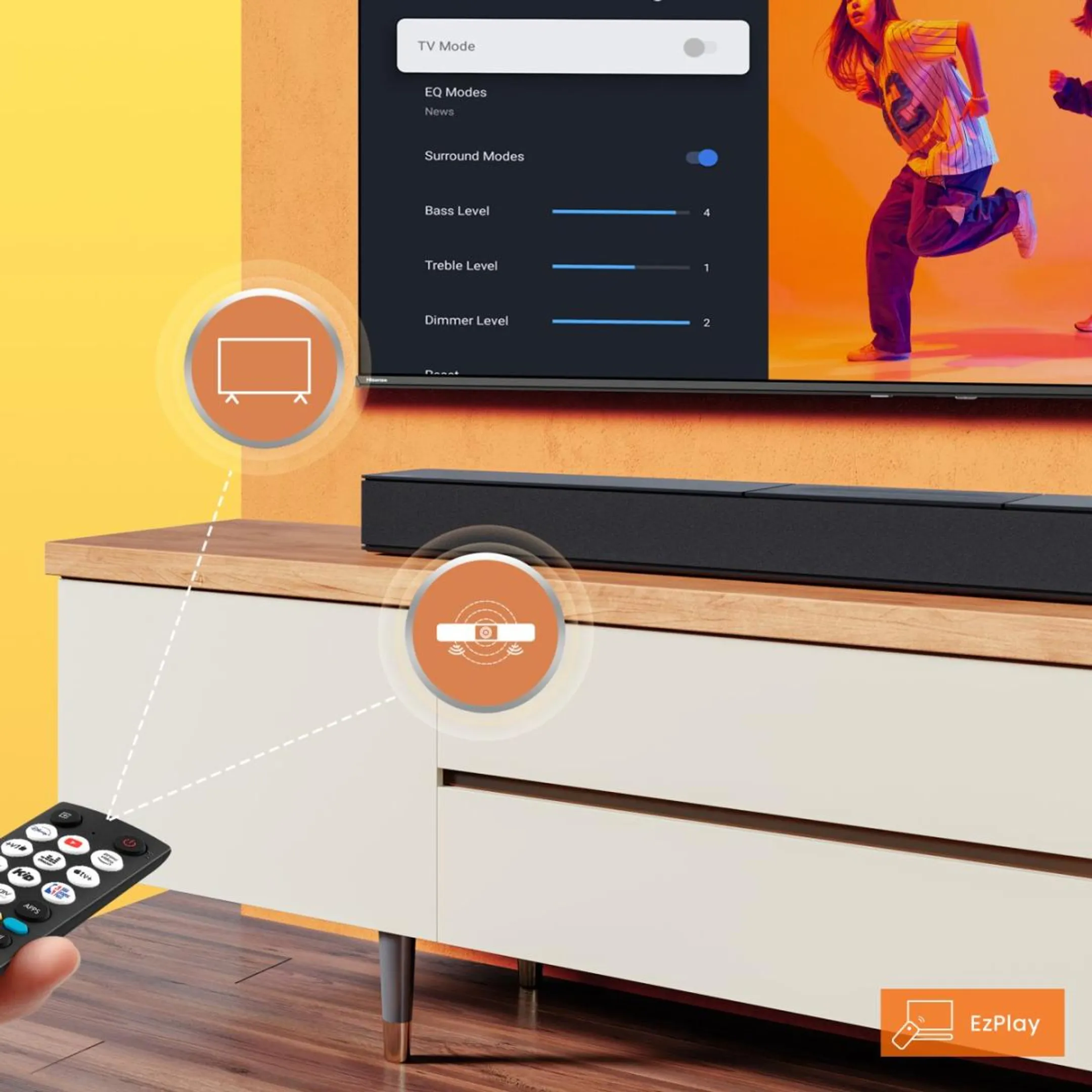 Hisense HS2000 soudbar - 2.1 kanalen image