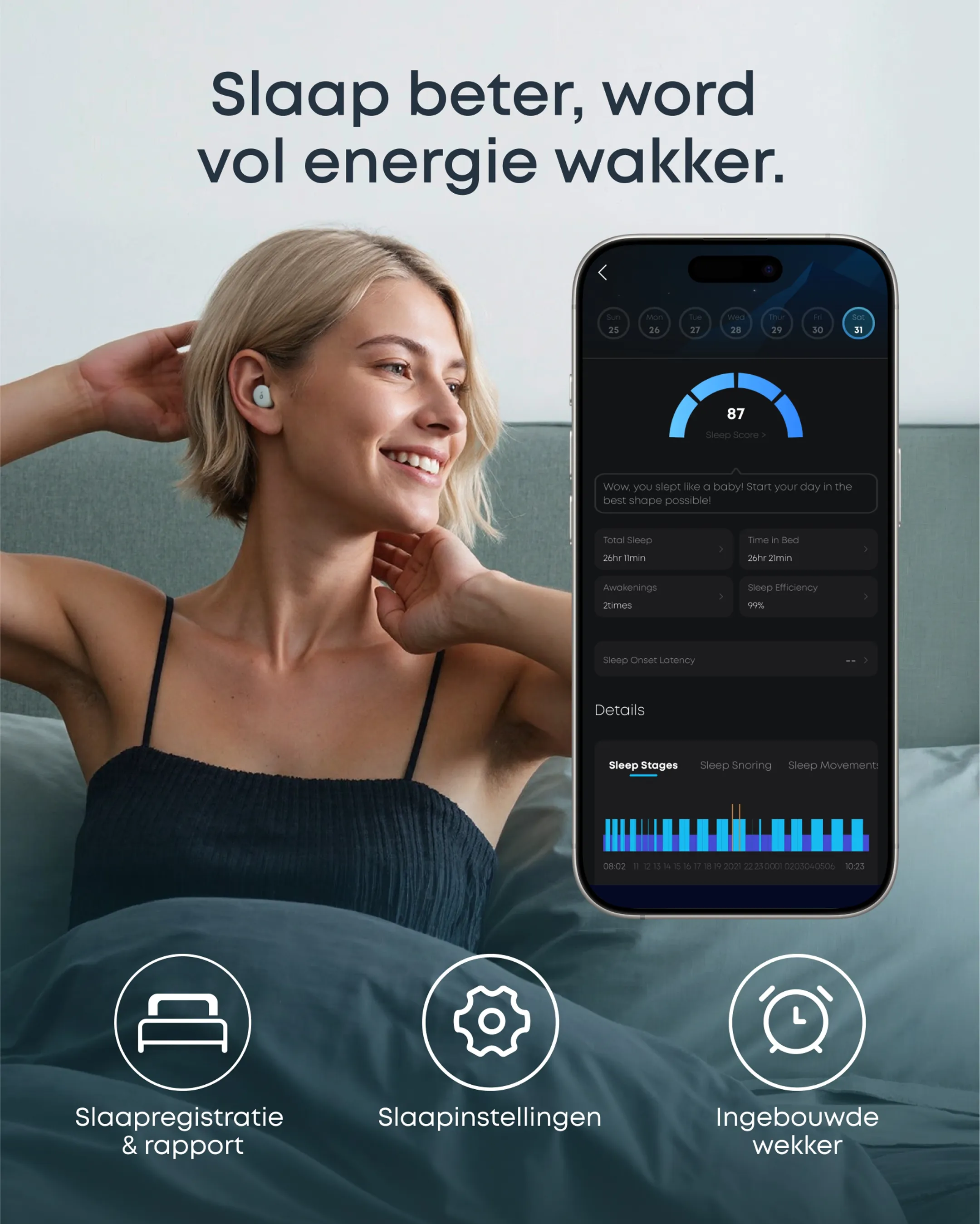 Soundcore Sleep A30 - Groen image