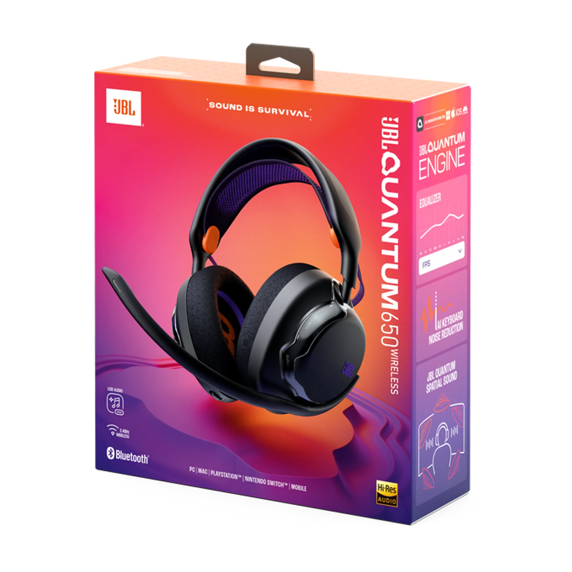 JBL Casque gaming Quantum 650 image
