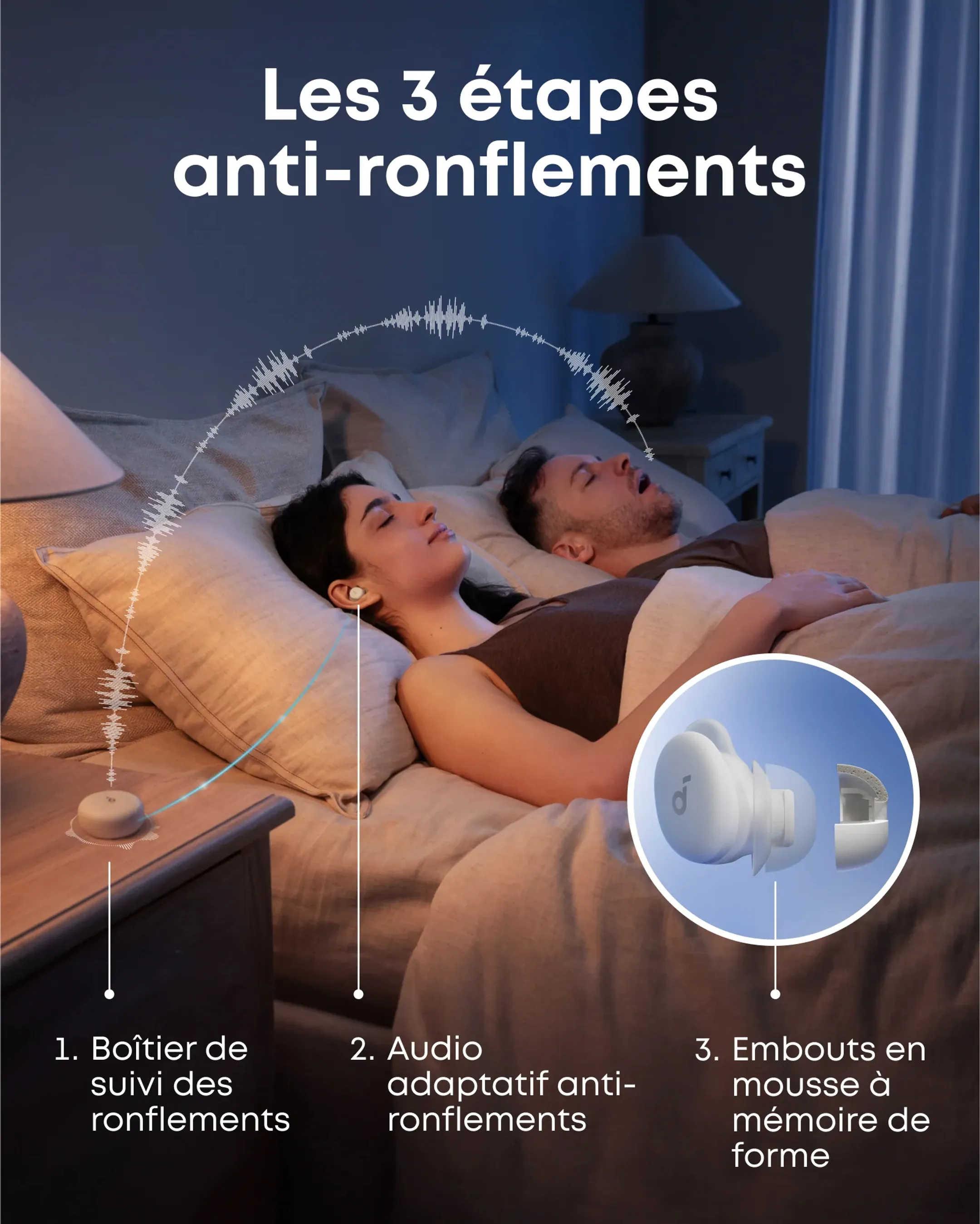 Soundcore Sleep A30 - Blanc image