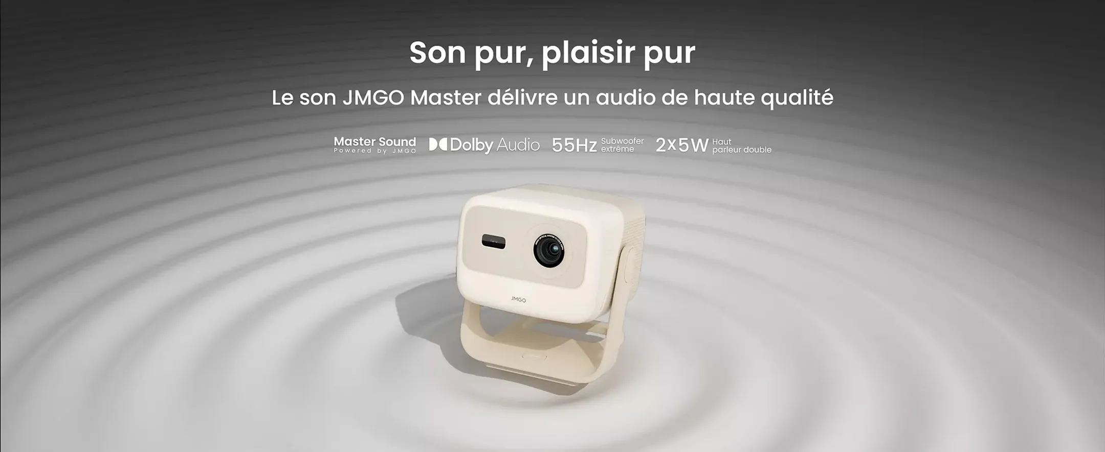 JMGO 1080P Portable Projector N1S nano - Noir image