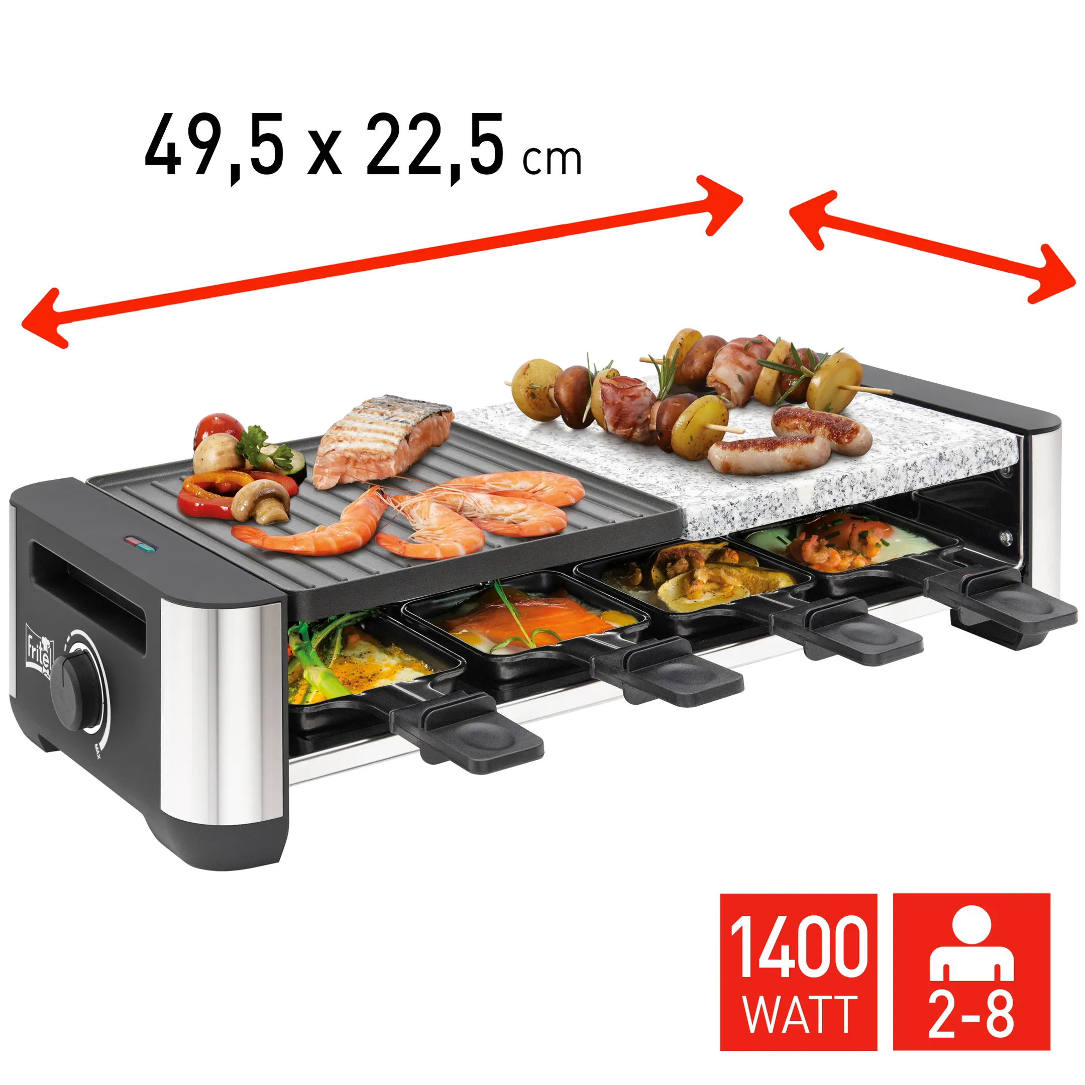 FRITEL Raclette RSG 3280 image