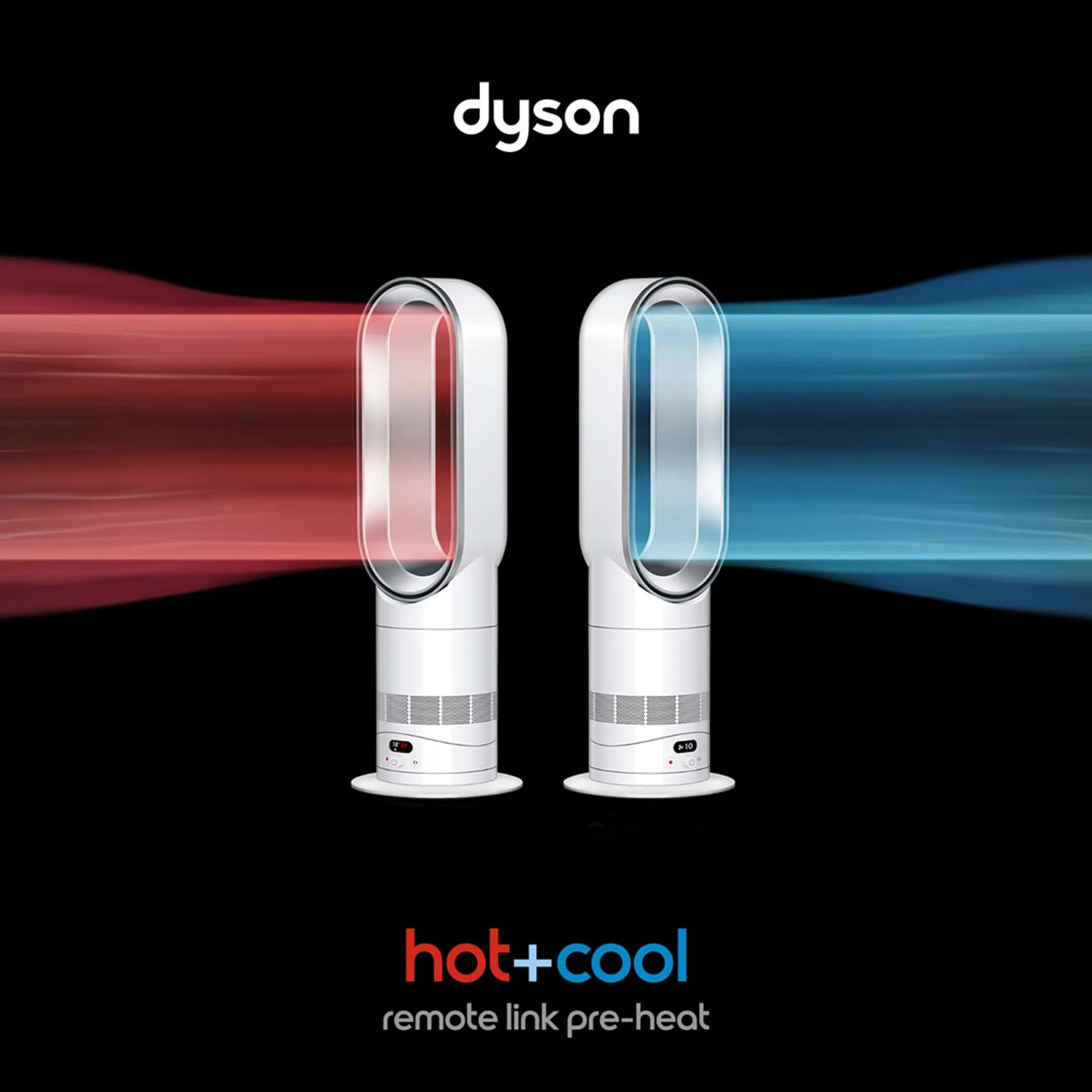 Dyson Ventilator Jet Heater Hot+Cool HF1 image