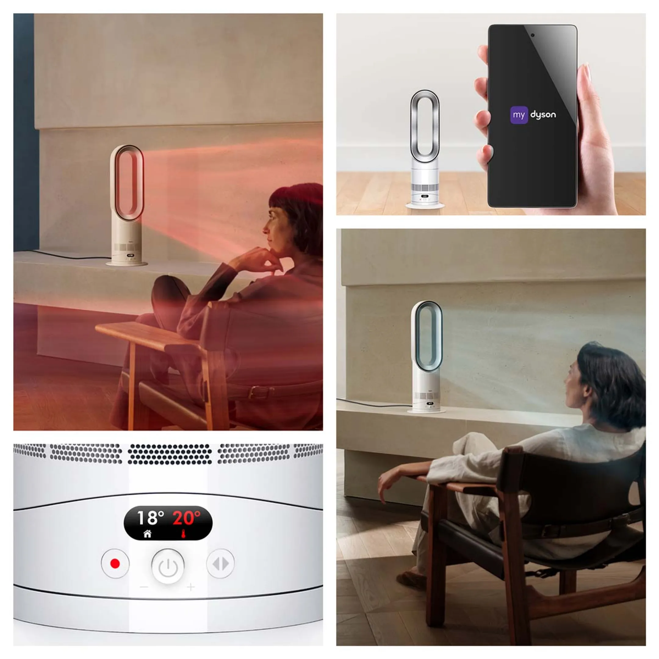 Dyson Ventilator Jet Heater Hot+Cool HF1 image