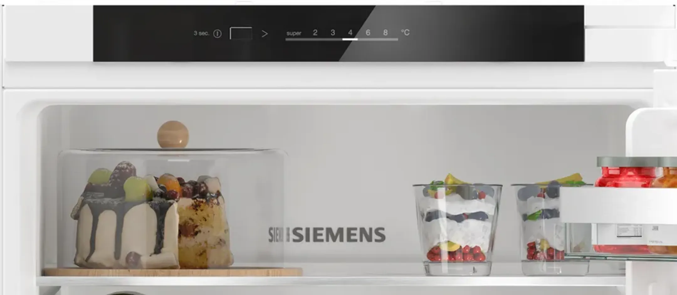 Siemens Combi frigo-congélateur encastrable KI87VVSE0 image
