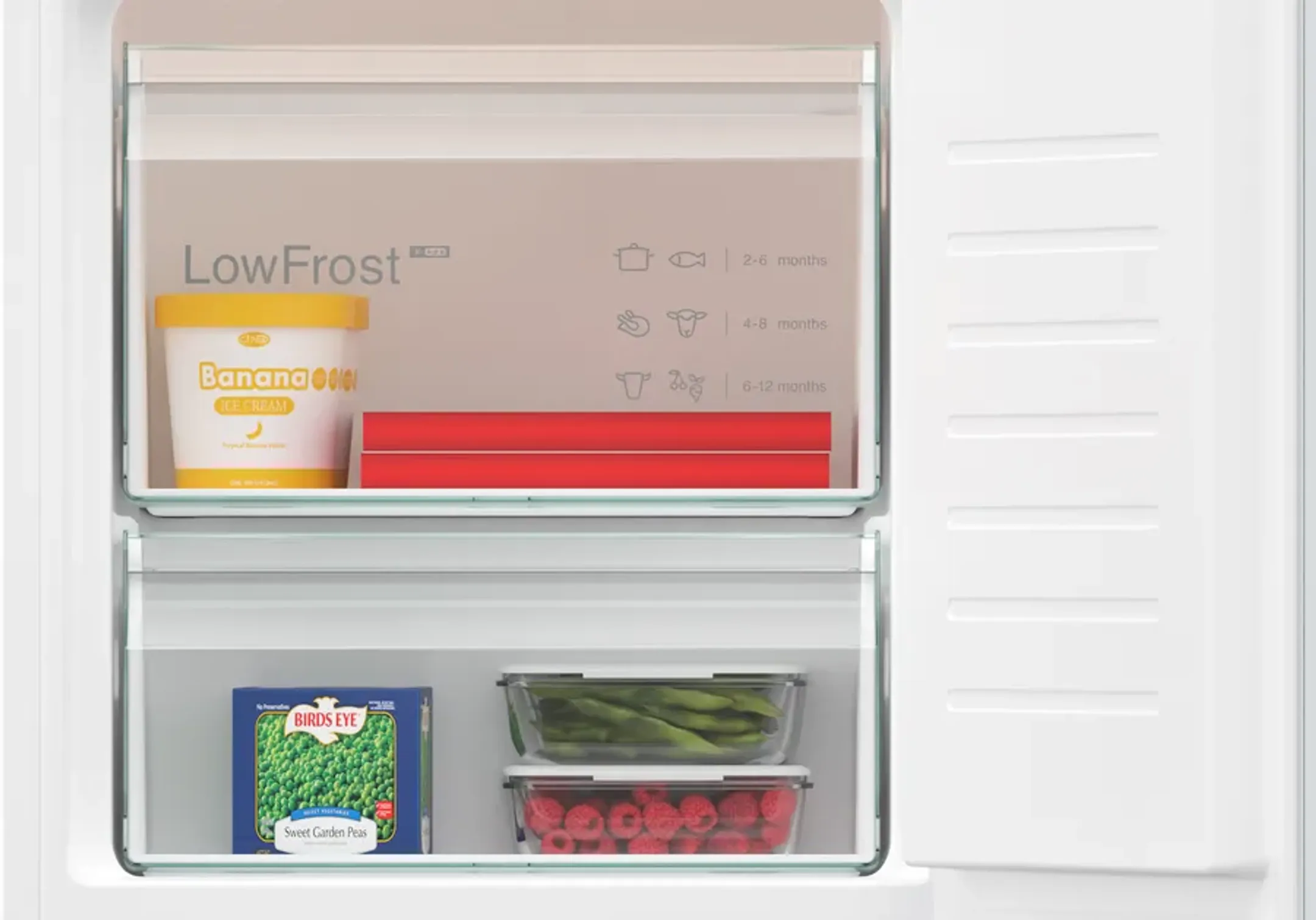 Siemens Combi frigo-congélateur encastrable KI87VVSE0 image